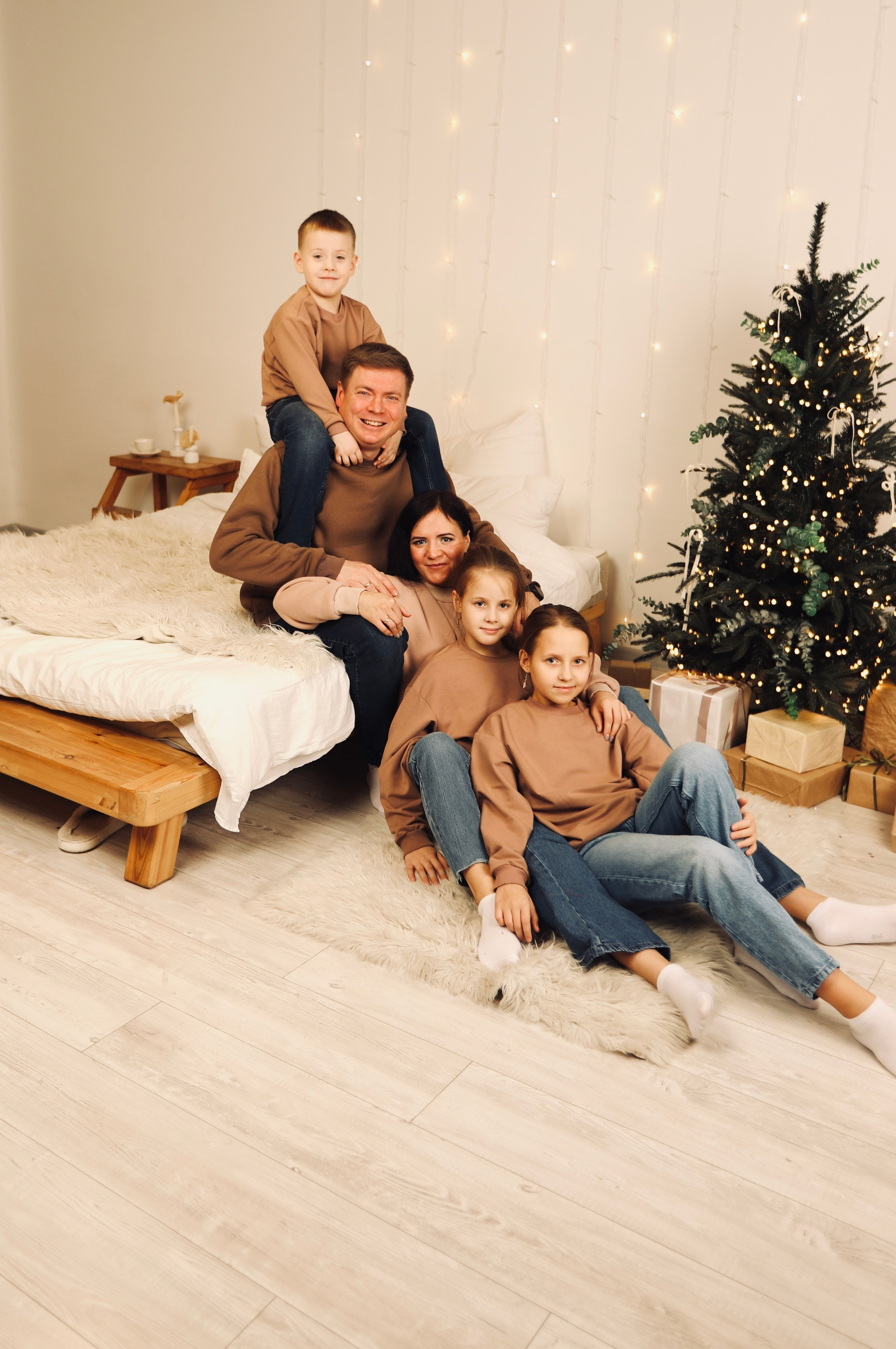 Маргарита и ее семья. Портретный Фотограф в Санкт-Петербурге Кира Орехова