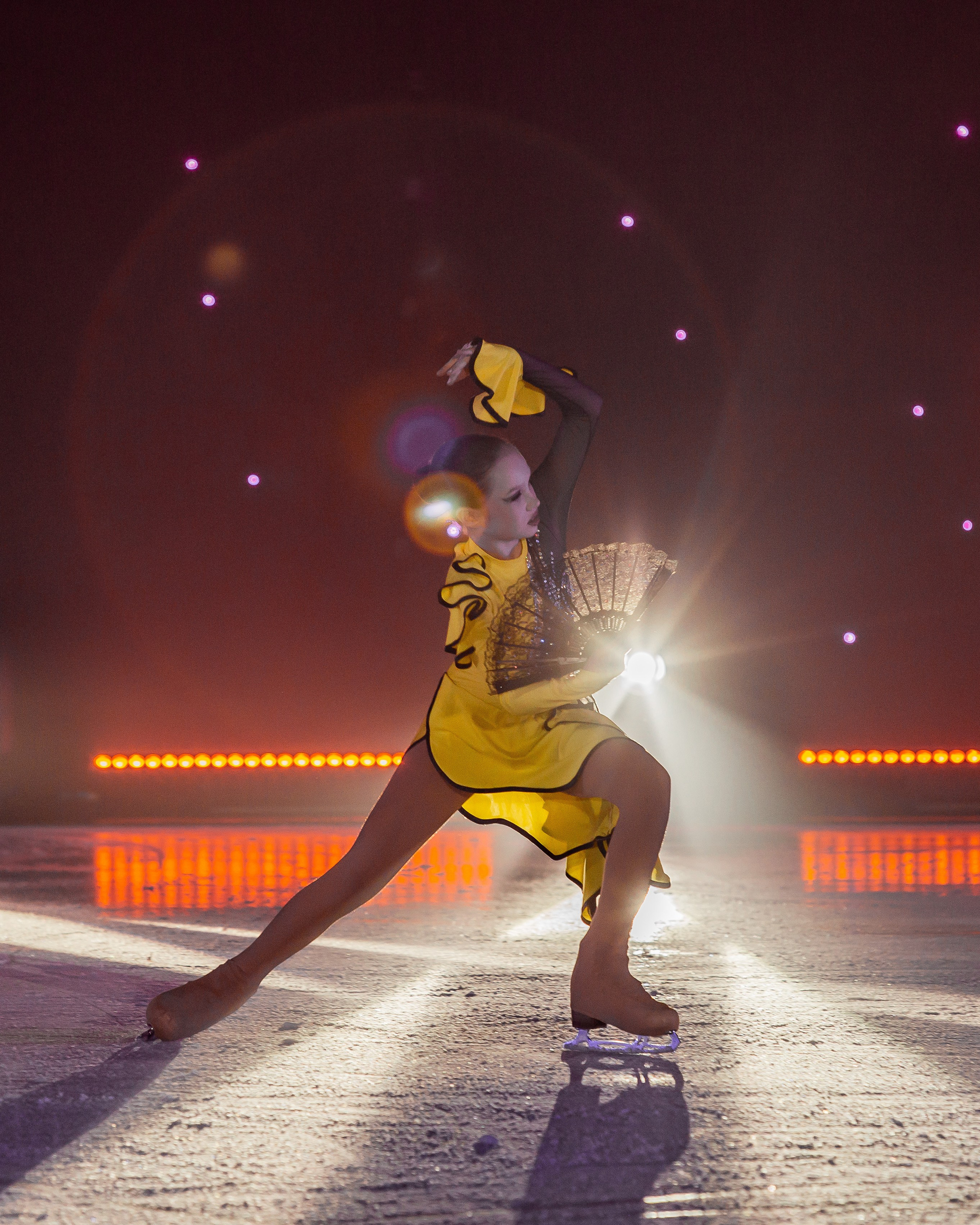 Отчетный концерт. Театр на льду АЛЕКО. Репортажный фотограф в Москве