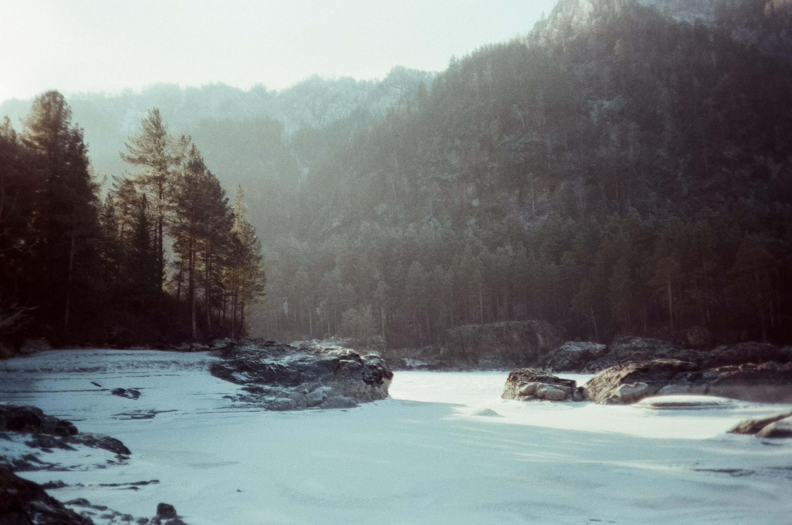 База Берель, Чемальский тракт трасса / 12 — 13 декабря 2023 года (-26℃