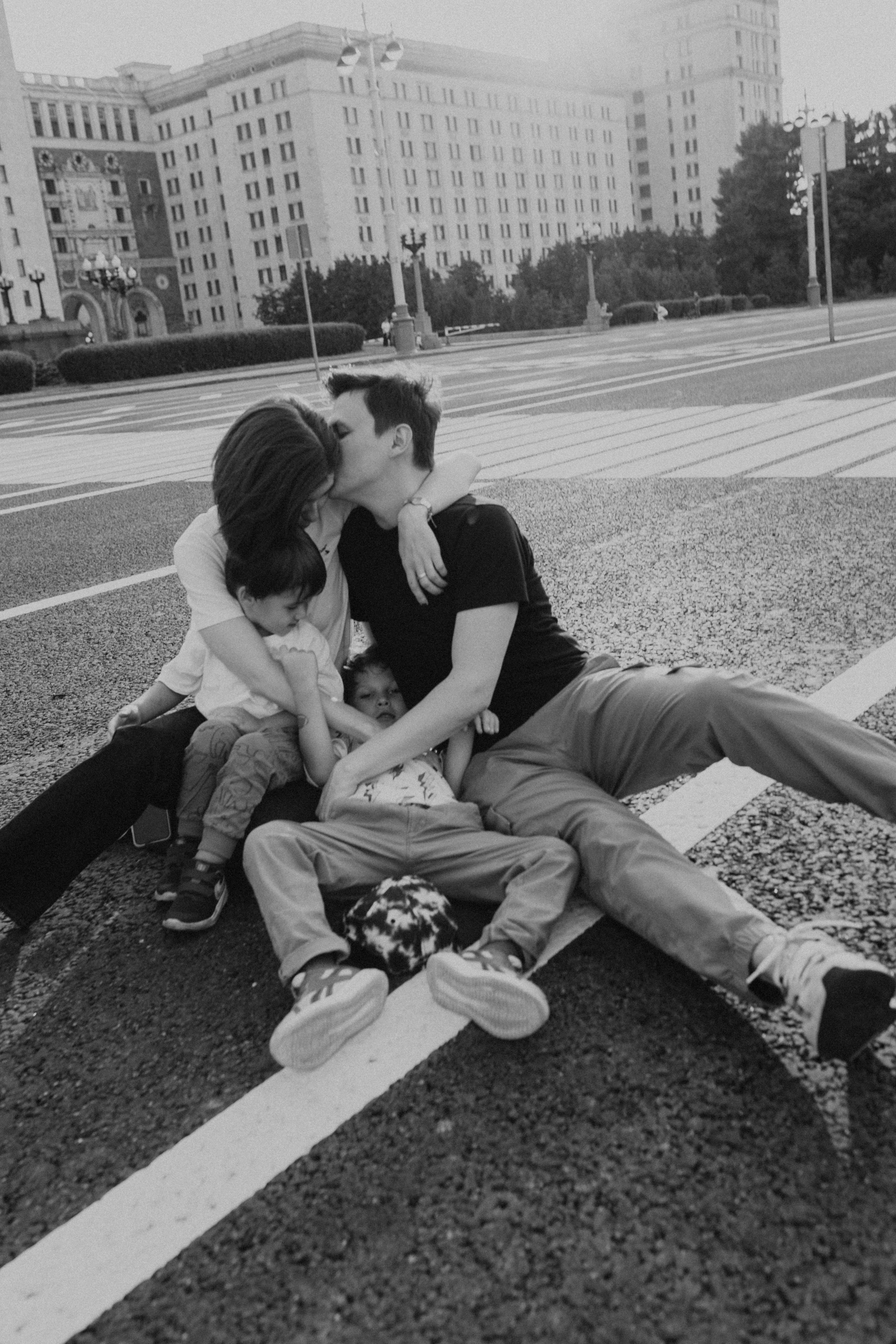 Саша и Рома с сыновьями. Семейный фотограф Маша Тимофеева | Москва