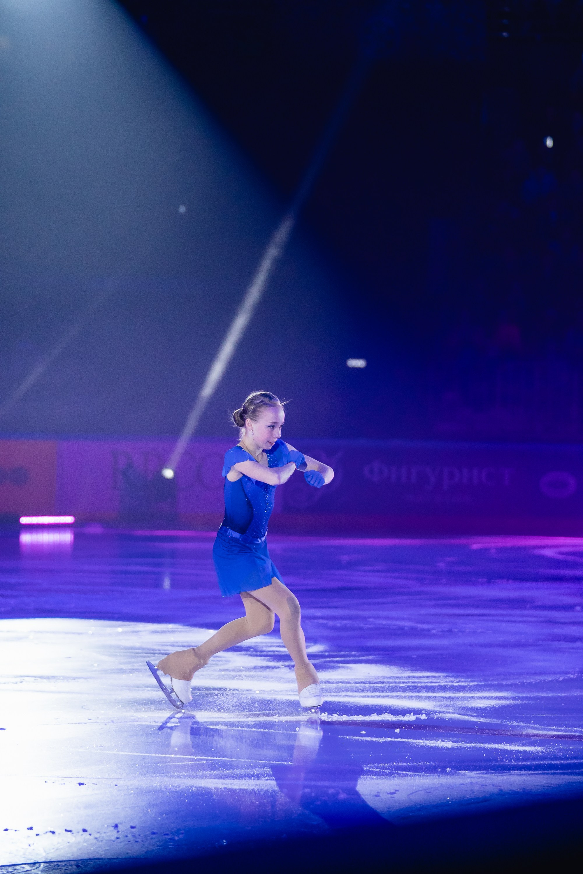 Шоу «Чемпионы на льду» в Новосибирске. Воробьева Ксения — Спортивный и танцевальный фотограф Новосибирск