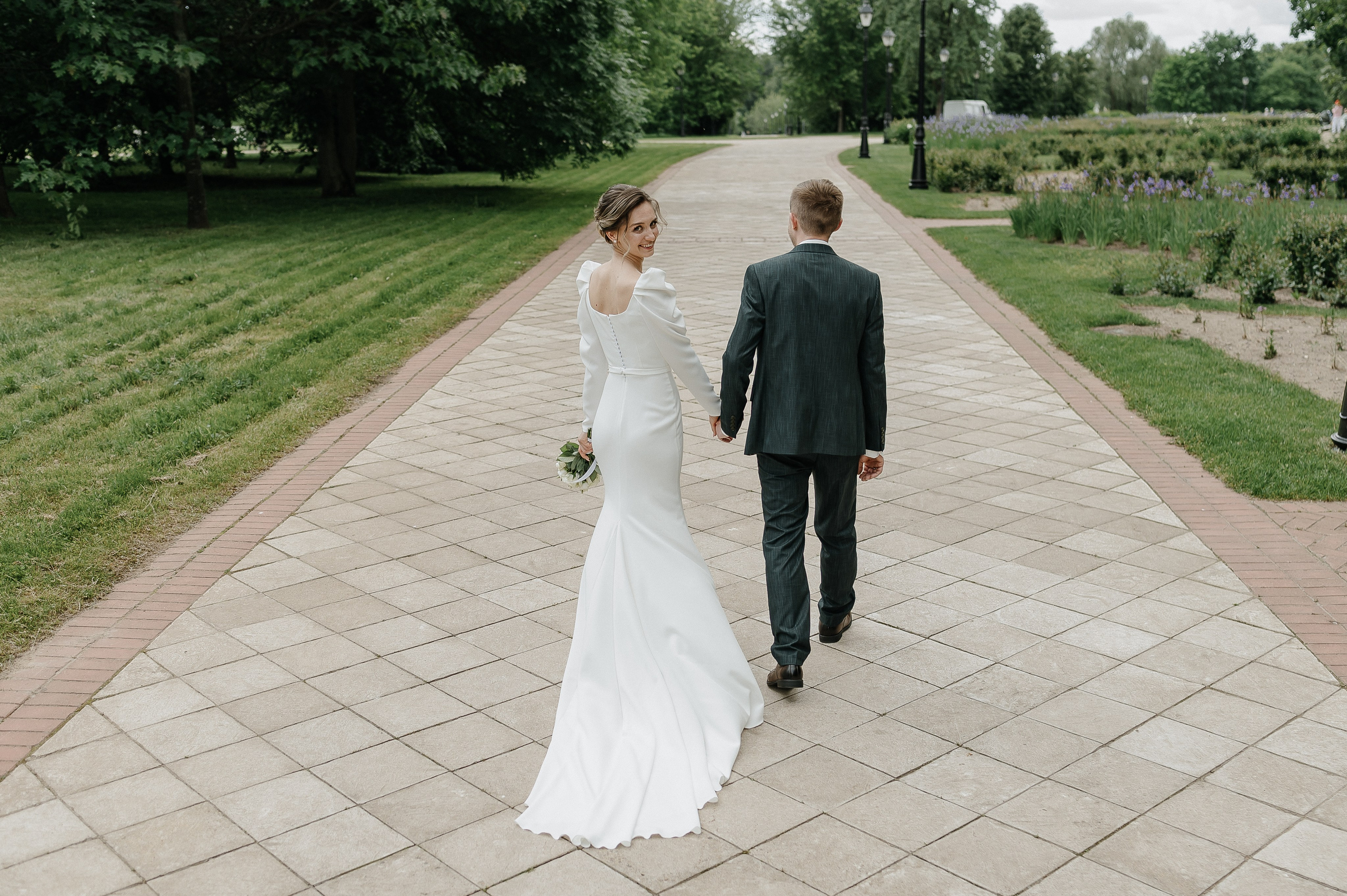 Свадебная фотосессия в парке Царицыно