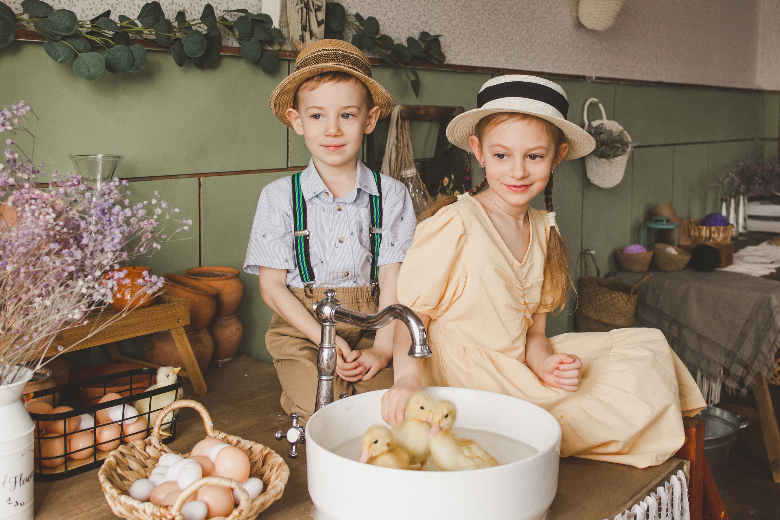 Утиные истории. Фотограф Новорожденных и беременности г. Тюмень