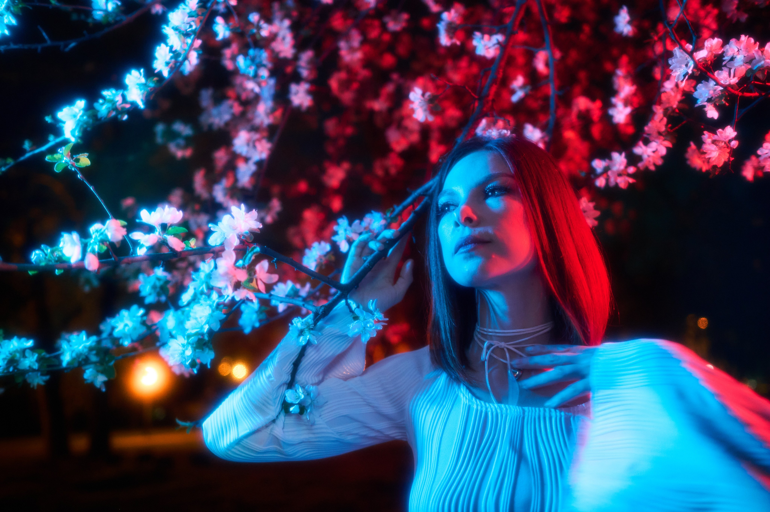 RGB цветение (Ирина). Профессиональный фотограф (Краснодар) Роман Гончаров