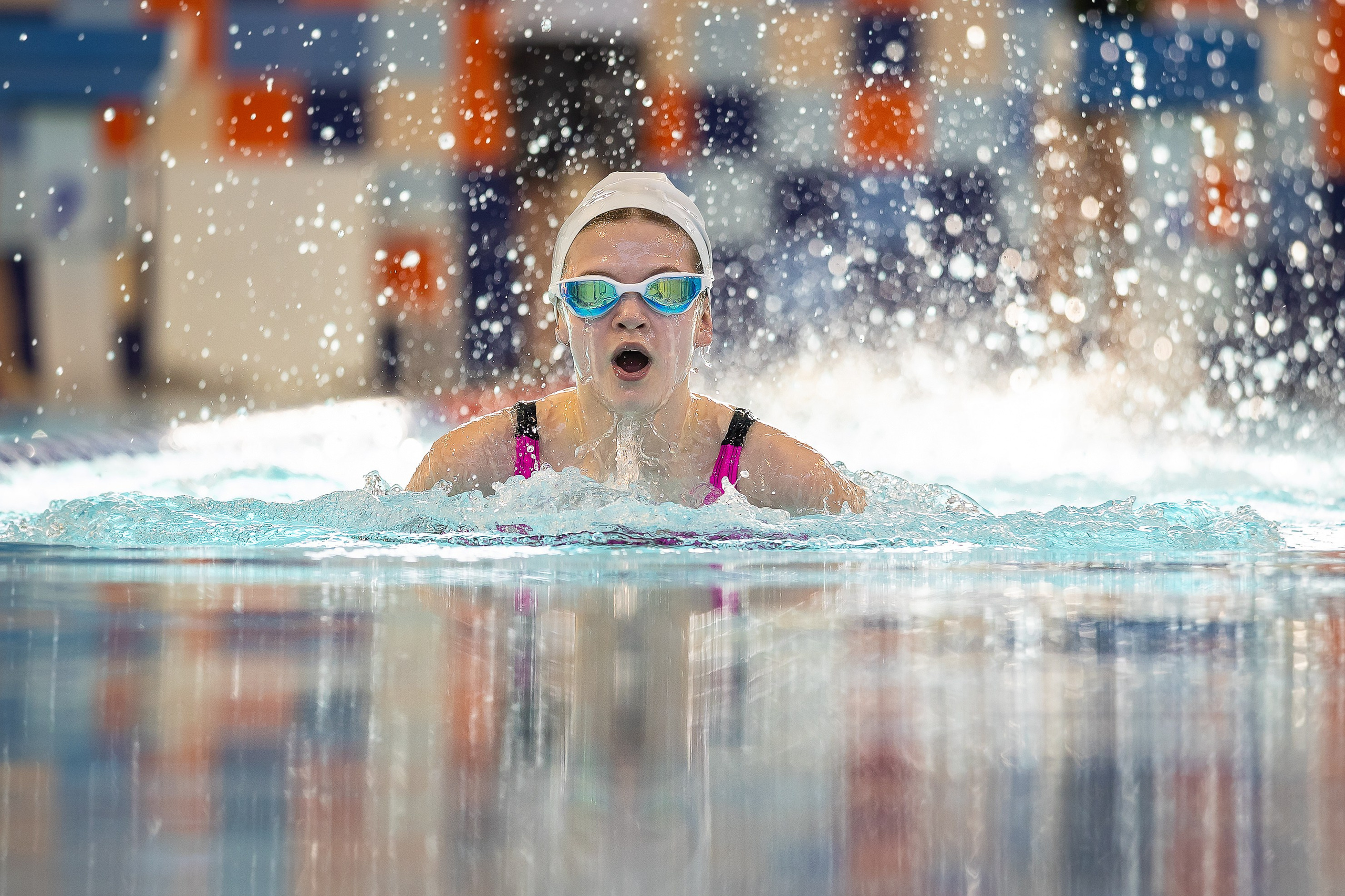 Мартовское солнышко на Весенних стартах клуба по плаванию Begin Swim. Свадебная фотосъёмка в Москве, Туле
