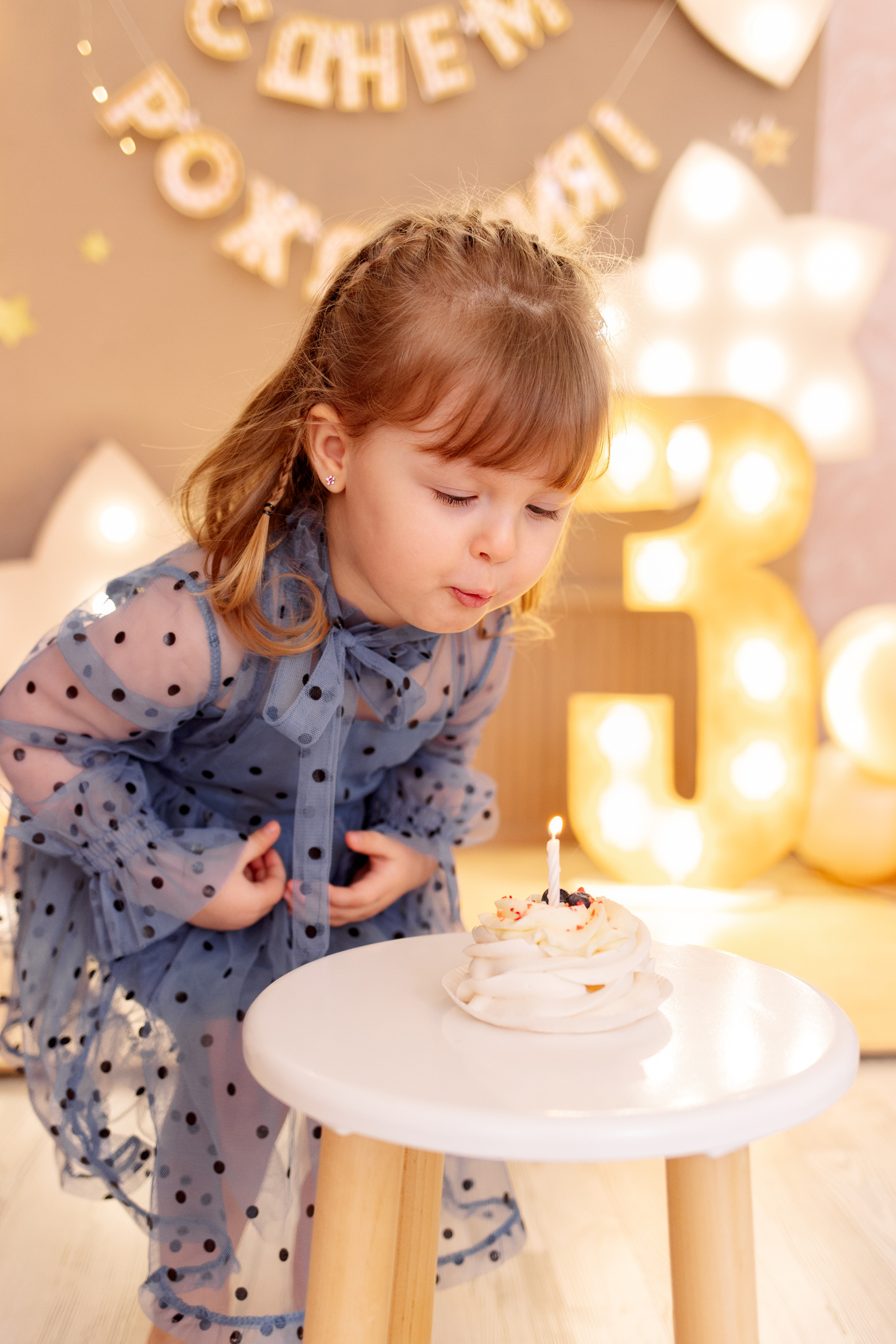 День рождения Вероники, 3 года. Семейный и детский фотограф в Пензе Анна Михайлова