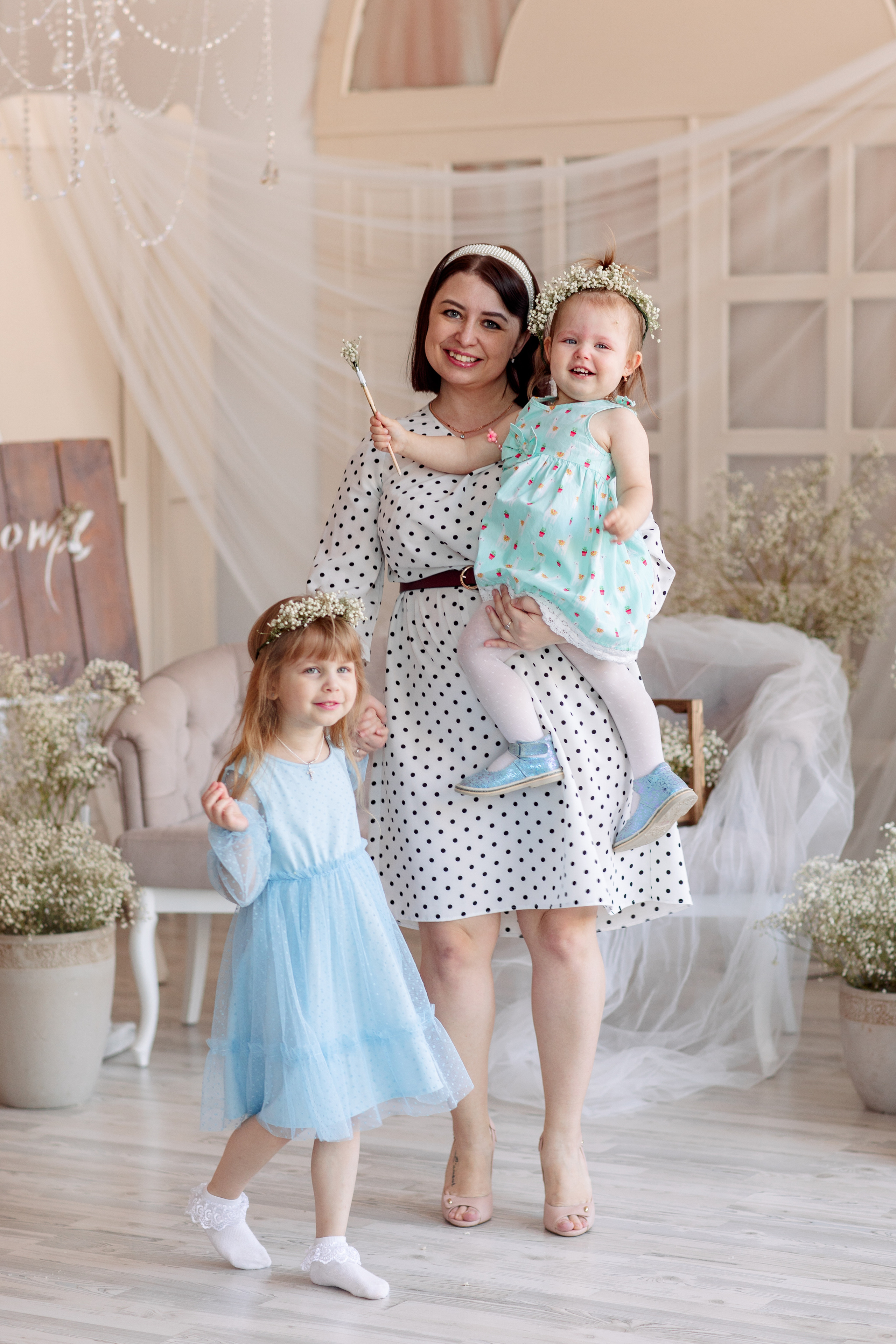 Весенний фотопроект в честь 8 марта. Семейный и детский фотограф в Пензе Анна Михайлова