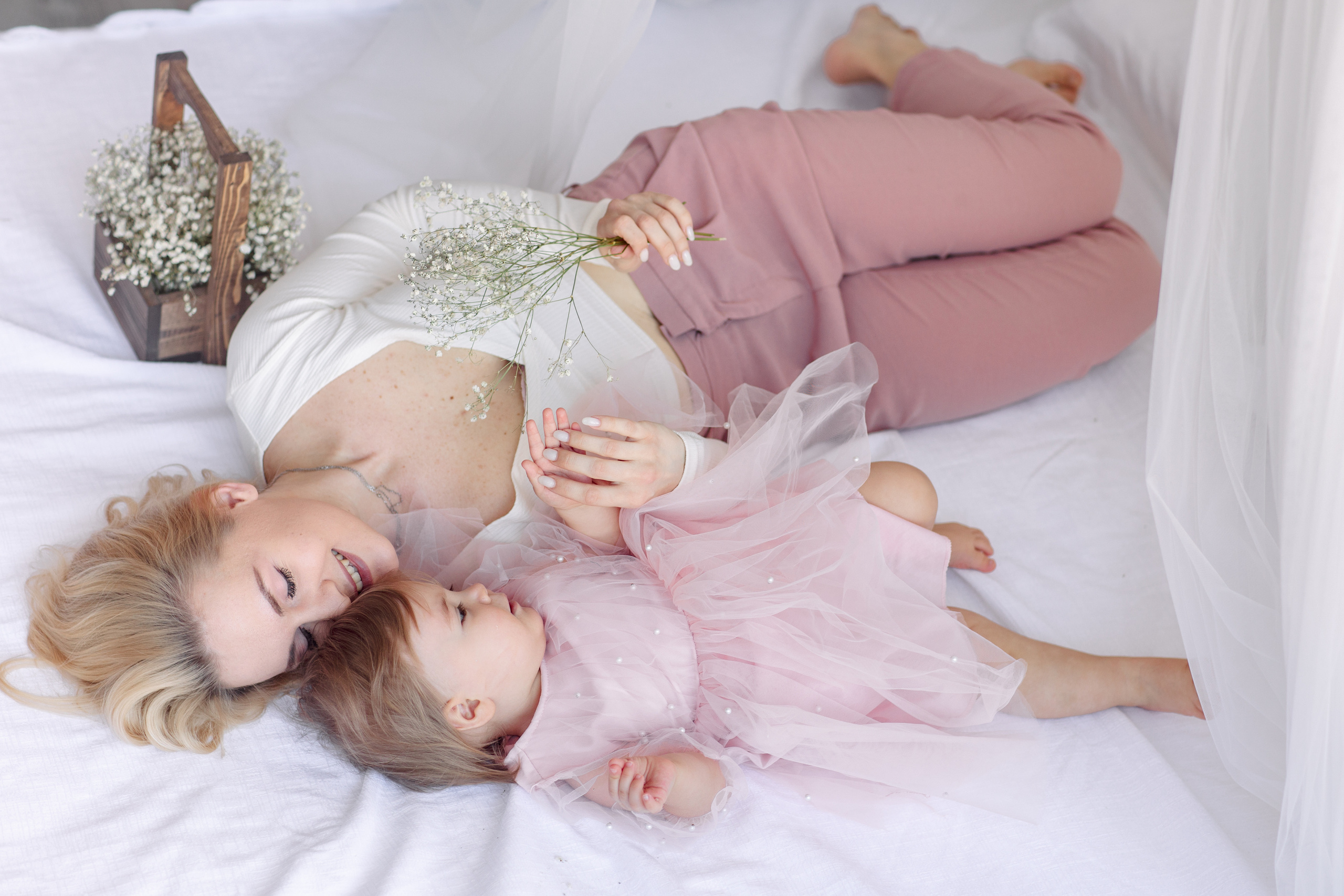 Весенний фотопроект в честь 8 марта. Семейный и детский фотограф в Пензе Анна Михайлова