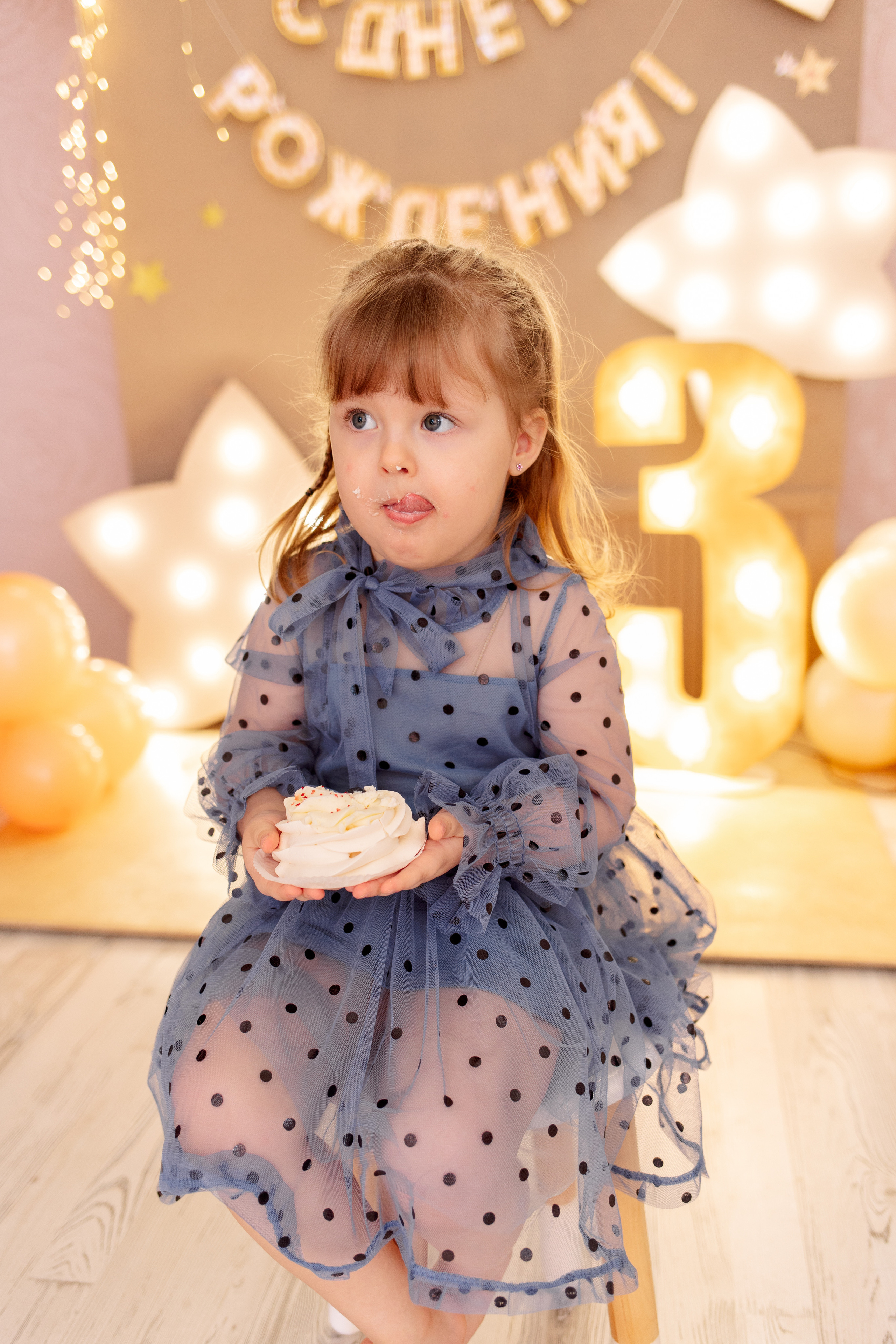 День рождения Вероники, 3 года. Семейный и детский фотограф в Пензе Анна Михайлова