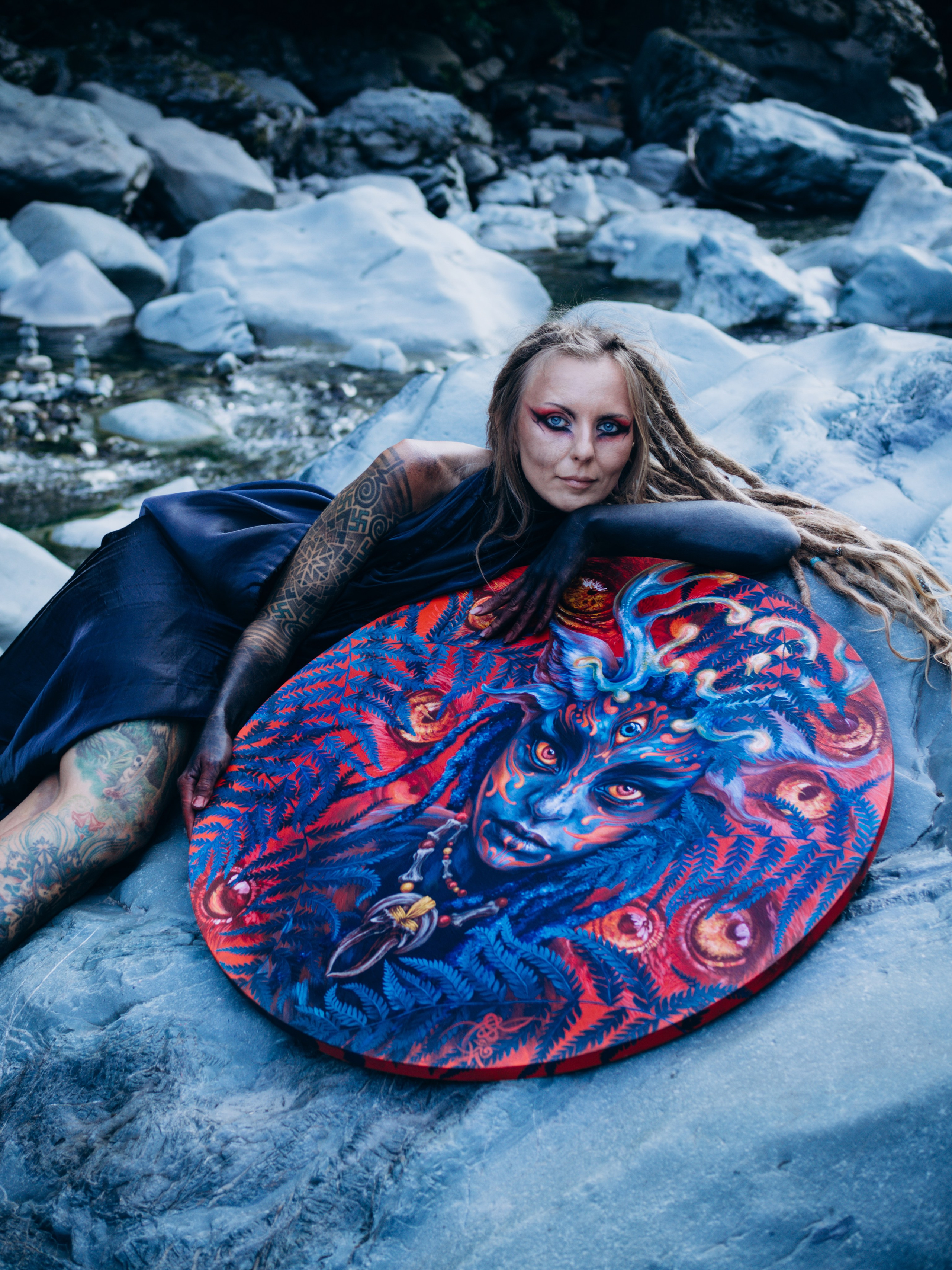 Индивидуальная фотосессия для художницы