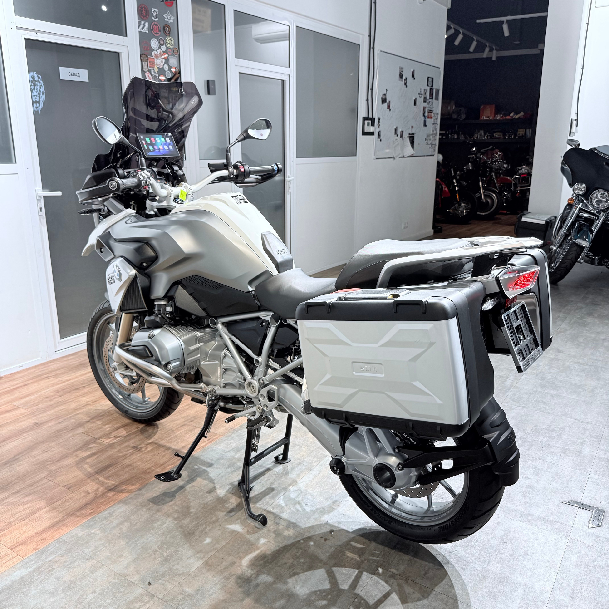 2013 ВМW R1200GS Аlpine White. Hello Davidson, Москва. Только хорошие мотоциклы…