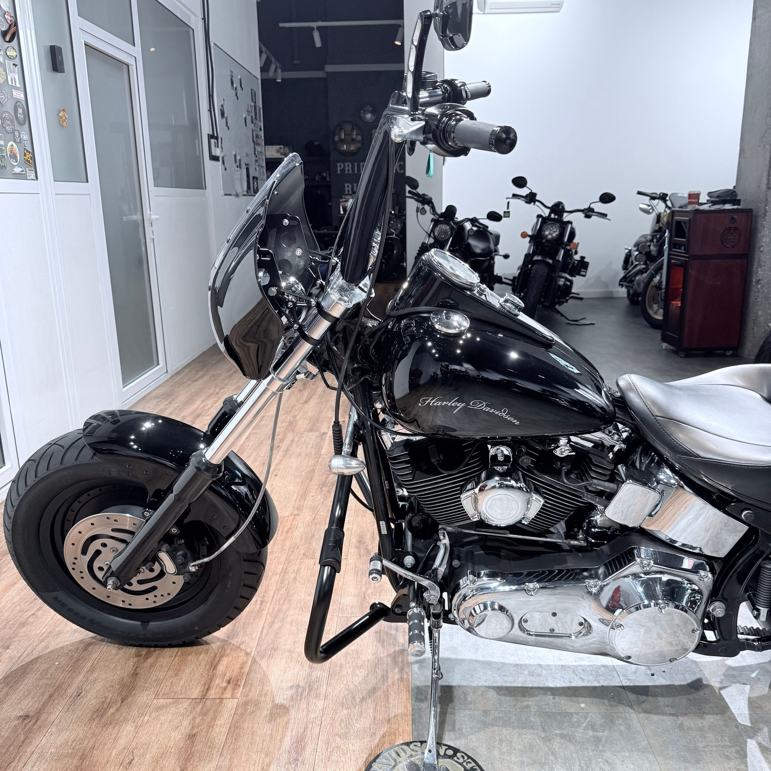 Купить 2002 HD Fat Boy 88 Blасk Shоgun (VIN 1HD***3650)