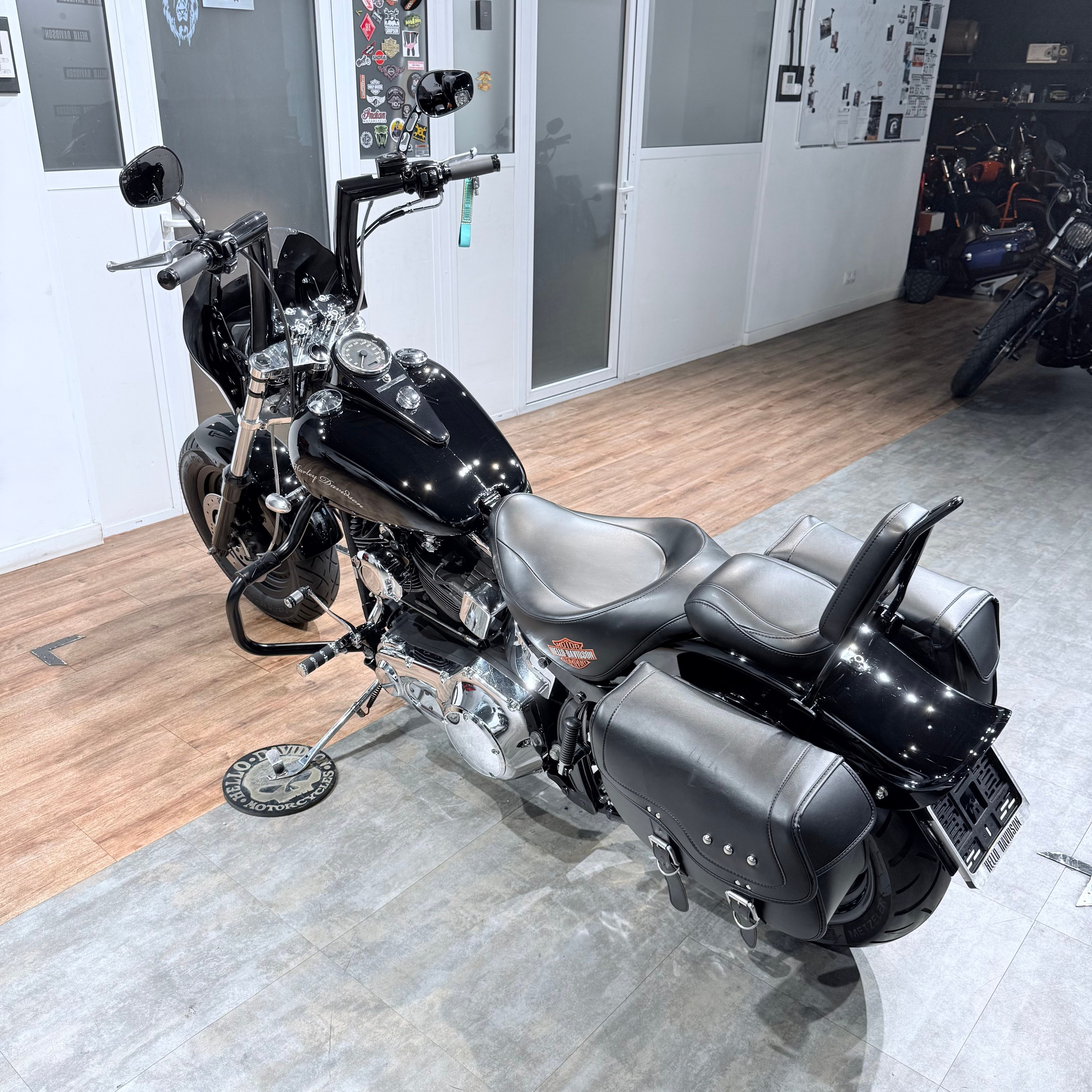 Купить 2002 HD Fat Boy 88 Blасk Shоgun (VIN 1HD***3650)