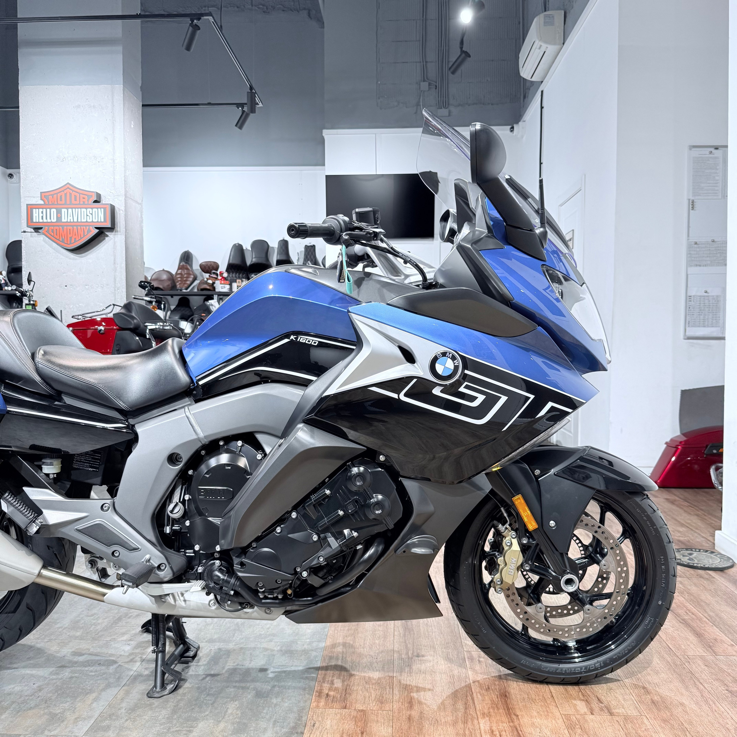 Купить 2017 ВMW K1600GT Lupine Blue Вlасk Storm (VIN WB10***0541)