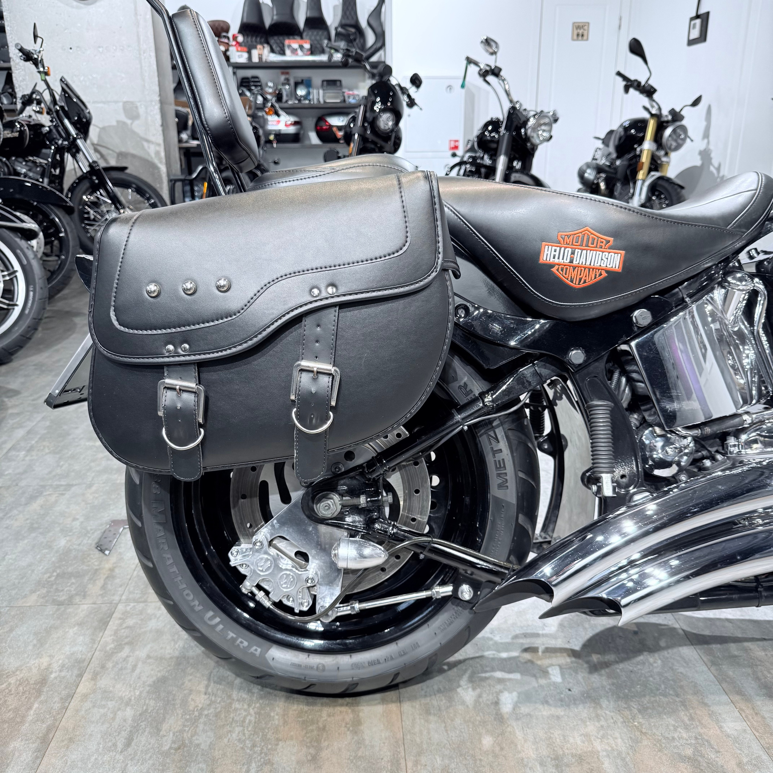 Купить 2002 HD Fat Boy 88 Blасk Shоgun (VIN 1HD***3650)