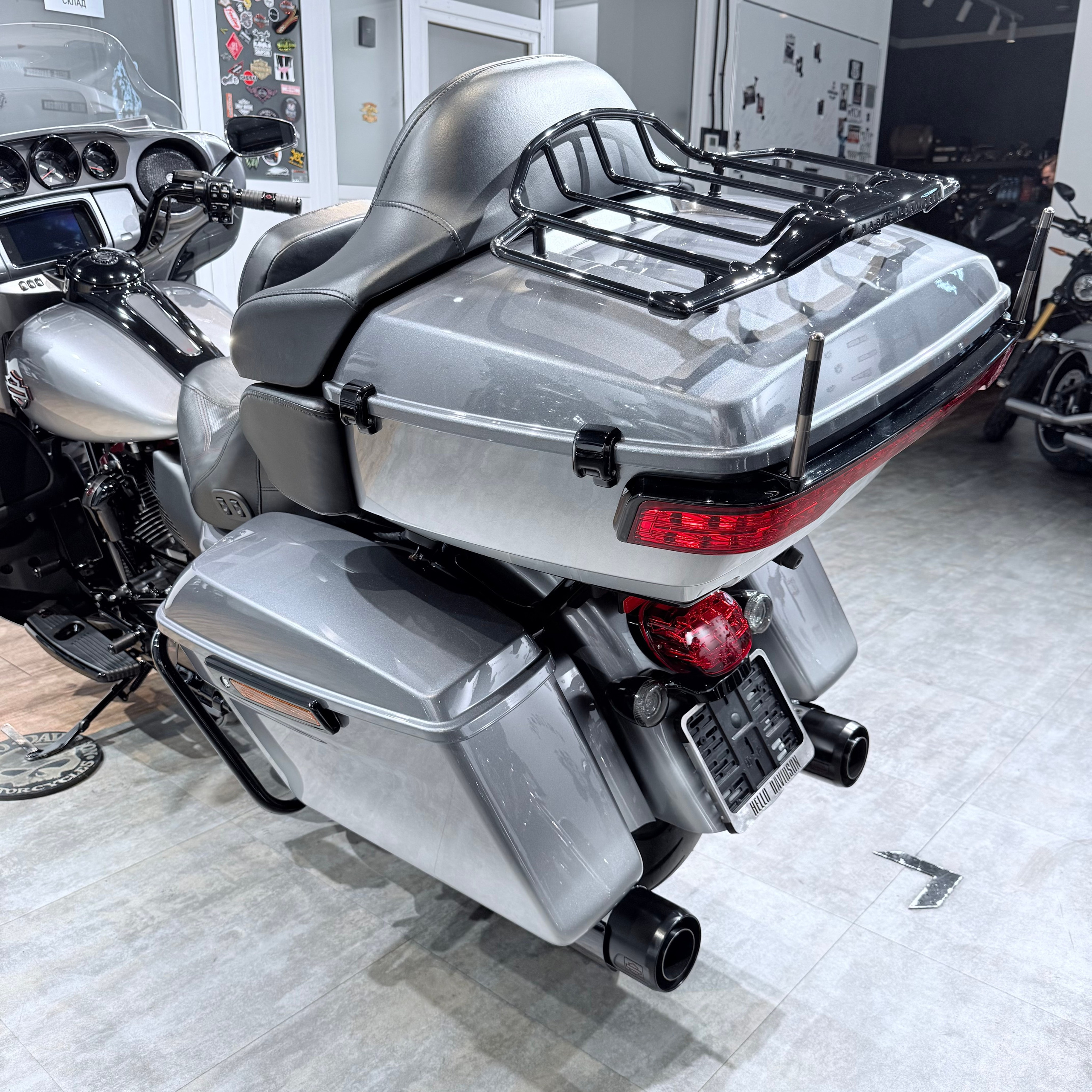 СVО Еlесtrа Glide Limited 117 Маgic Gray Fаde. Hello Davidson, Москва. Только хорошие мотоциклы…