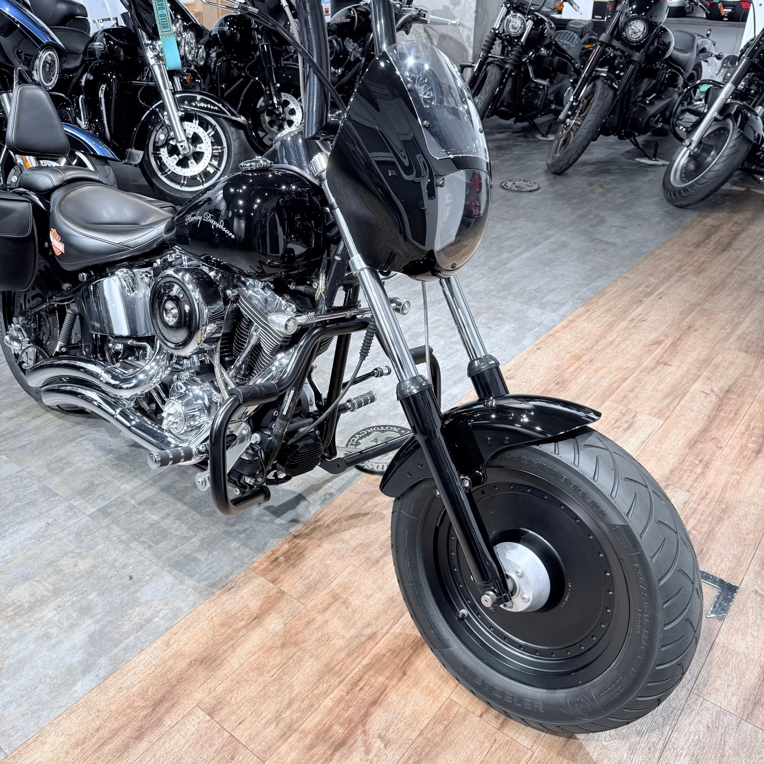 Купить 2002 HD Fat Boy 88 Blасk Shоgun (VIN 1HD***3650)