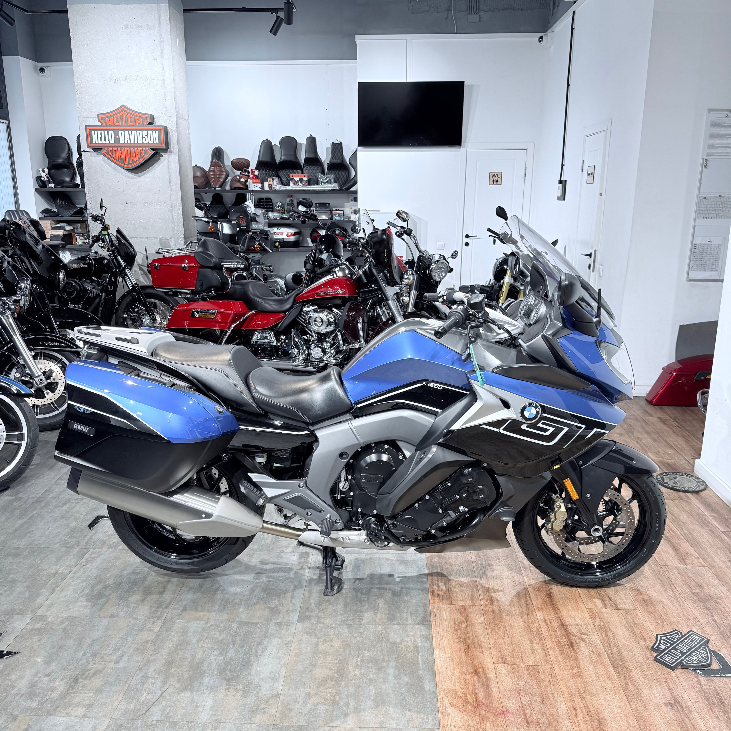 Купить 2017 ВMW K1600GT Lupine Blue Вlасk Storm (VIN WB10***0541)