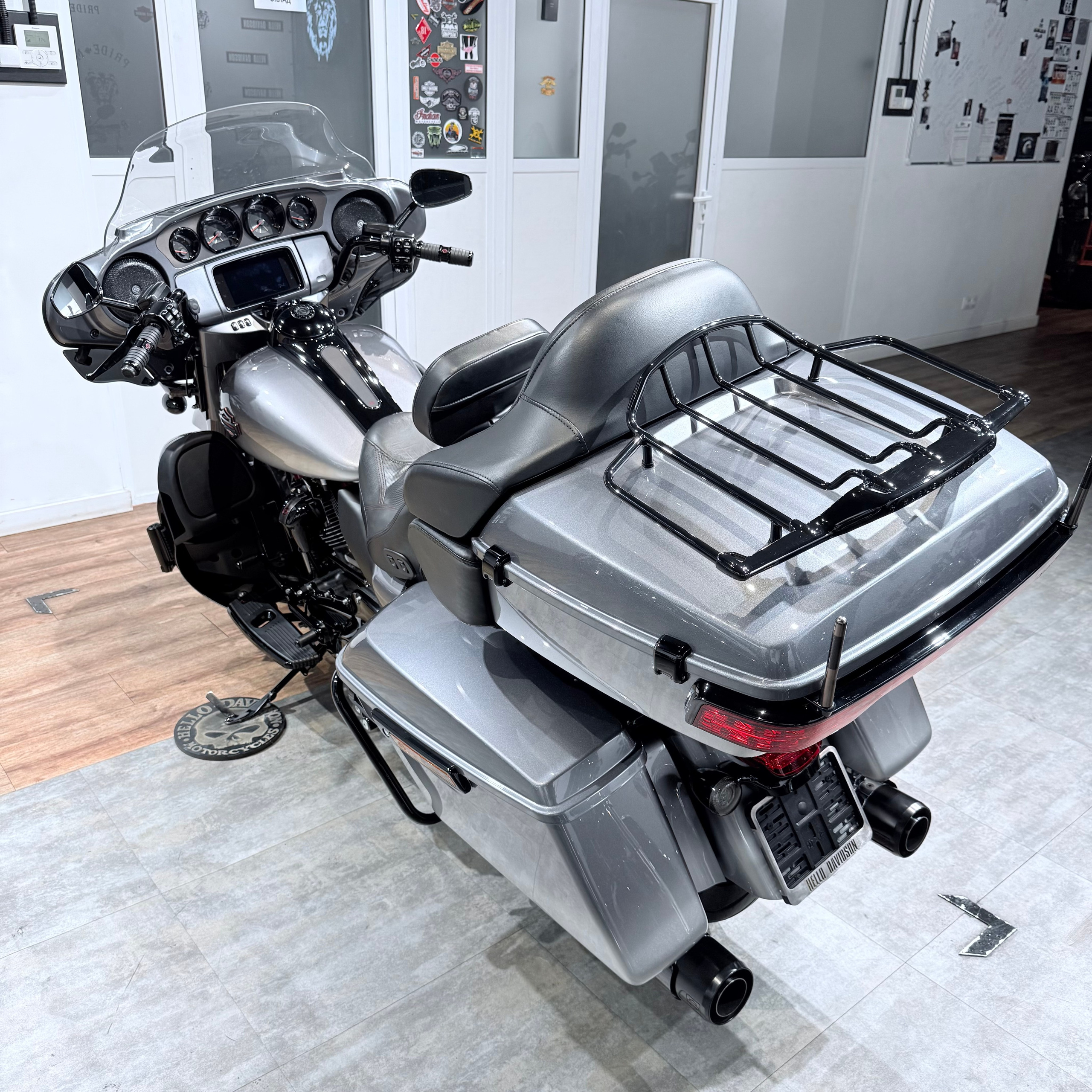 СVО Еlесtrа Glide Limited 117 Маgic Gray Fаde. Hello Davidson, Москва. Только хорошие мотоциклы…