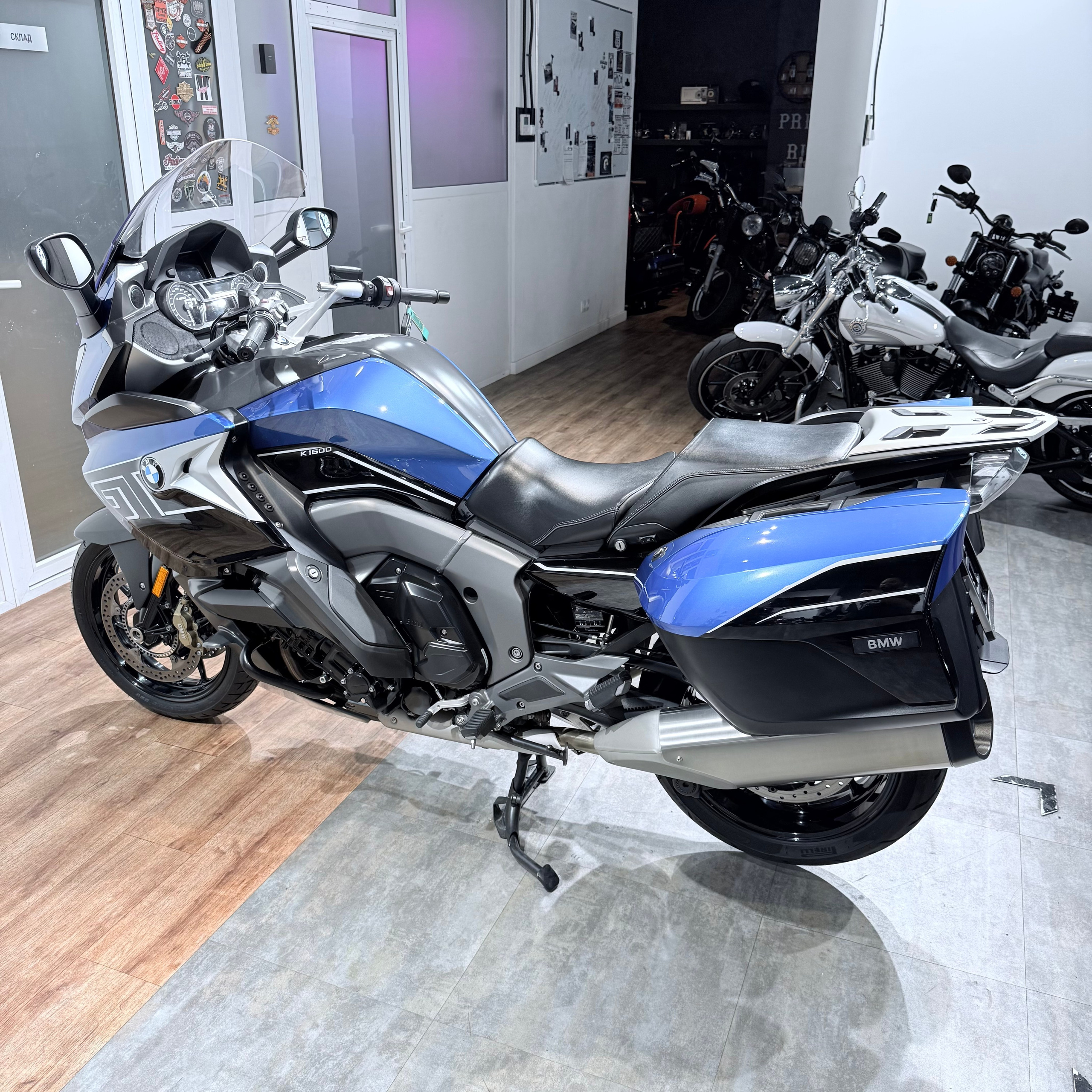 Купить 2017 ВMW K1600GT Lupine Blue Вlасk Storm (VIN WB10***0541)