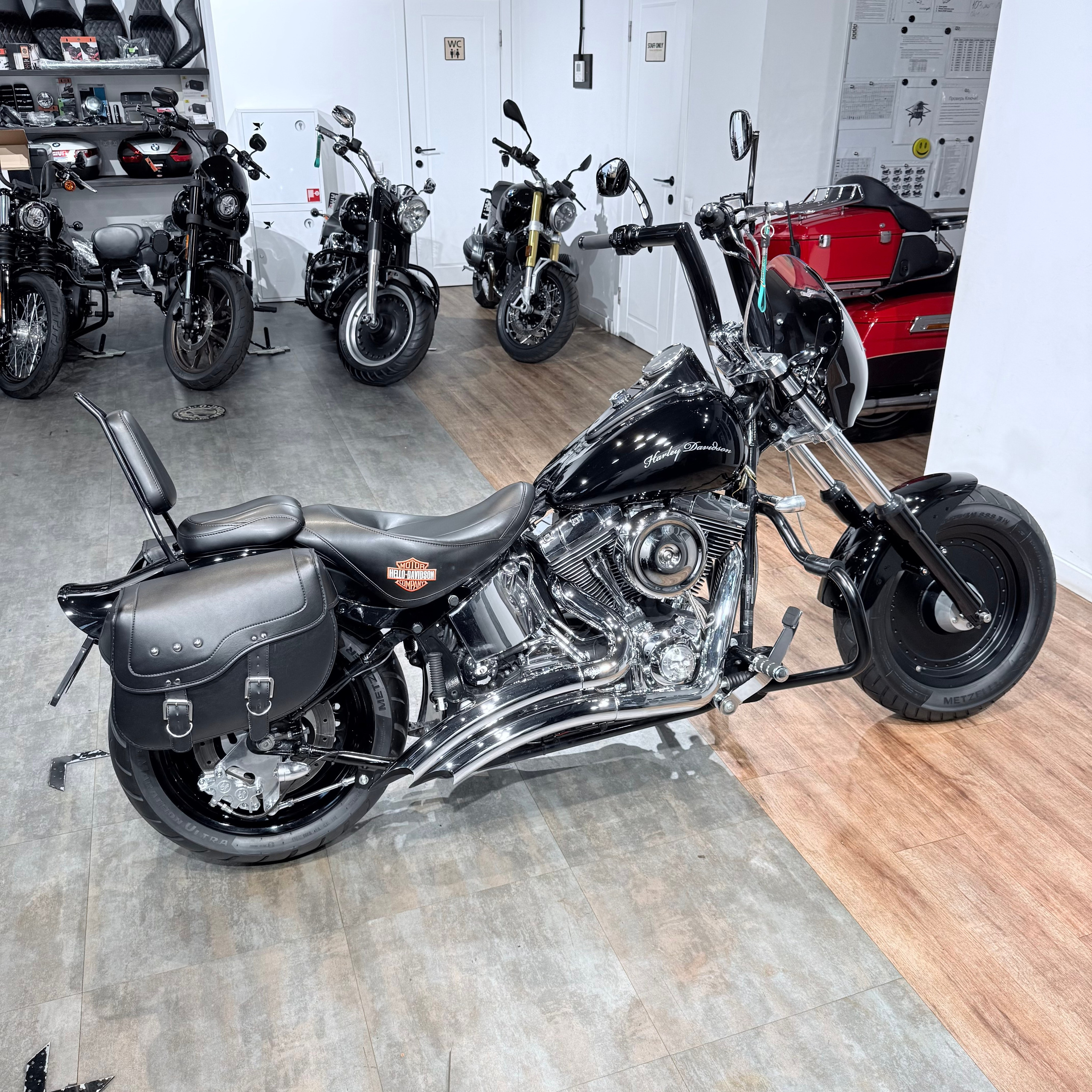 Купить 2002 HD Fat Boy 88 Blасk Shоgun (VIN 1HD***3650)
