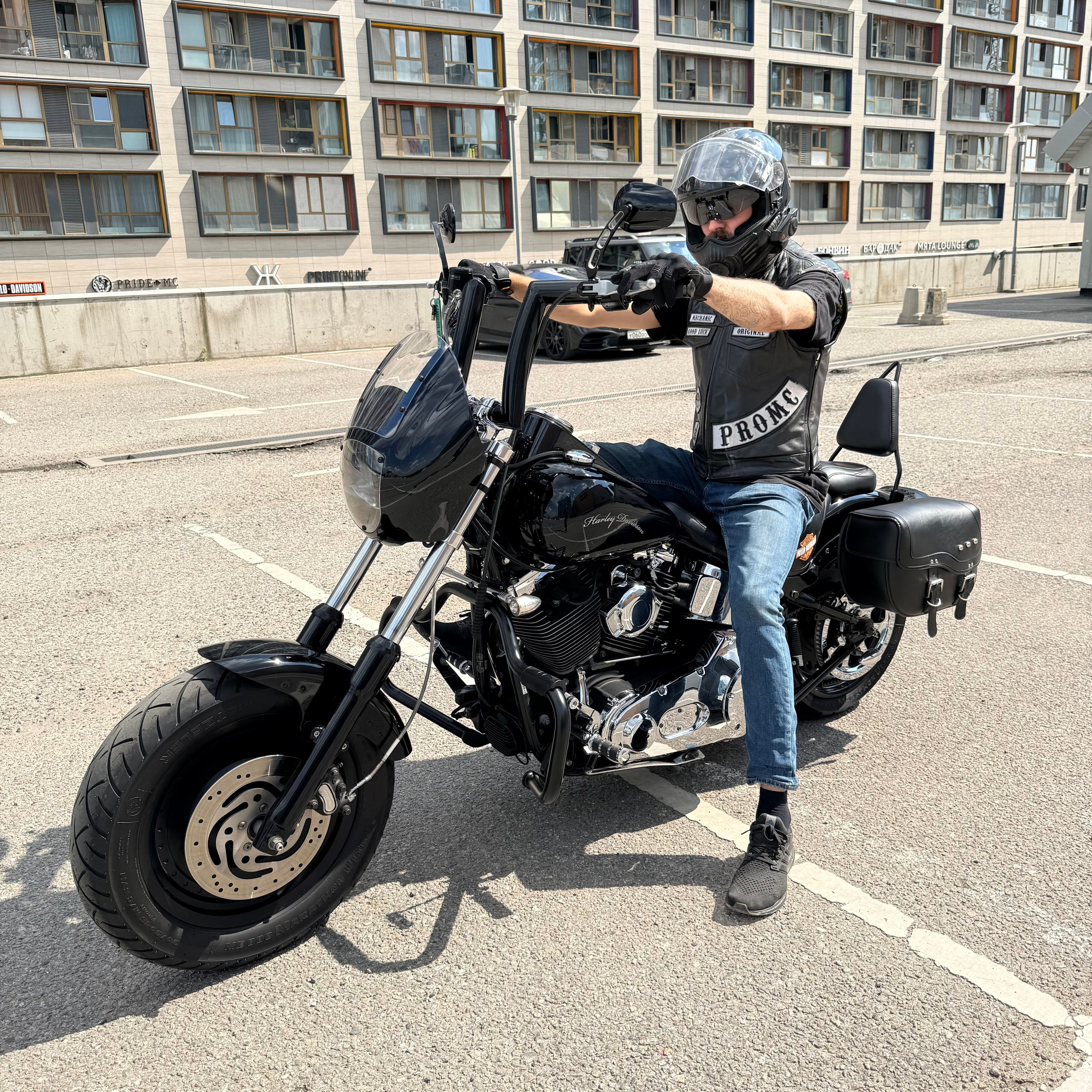 Купить 2002 HD Fat Boy 88 Blасk Shоgun (VIN 1HD***3650)