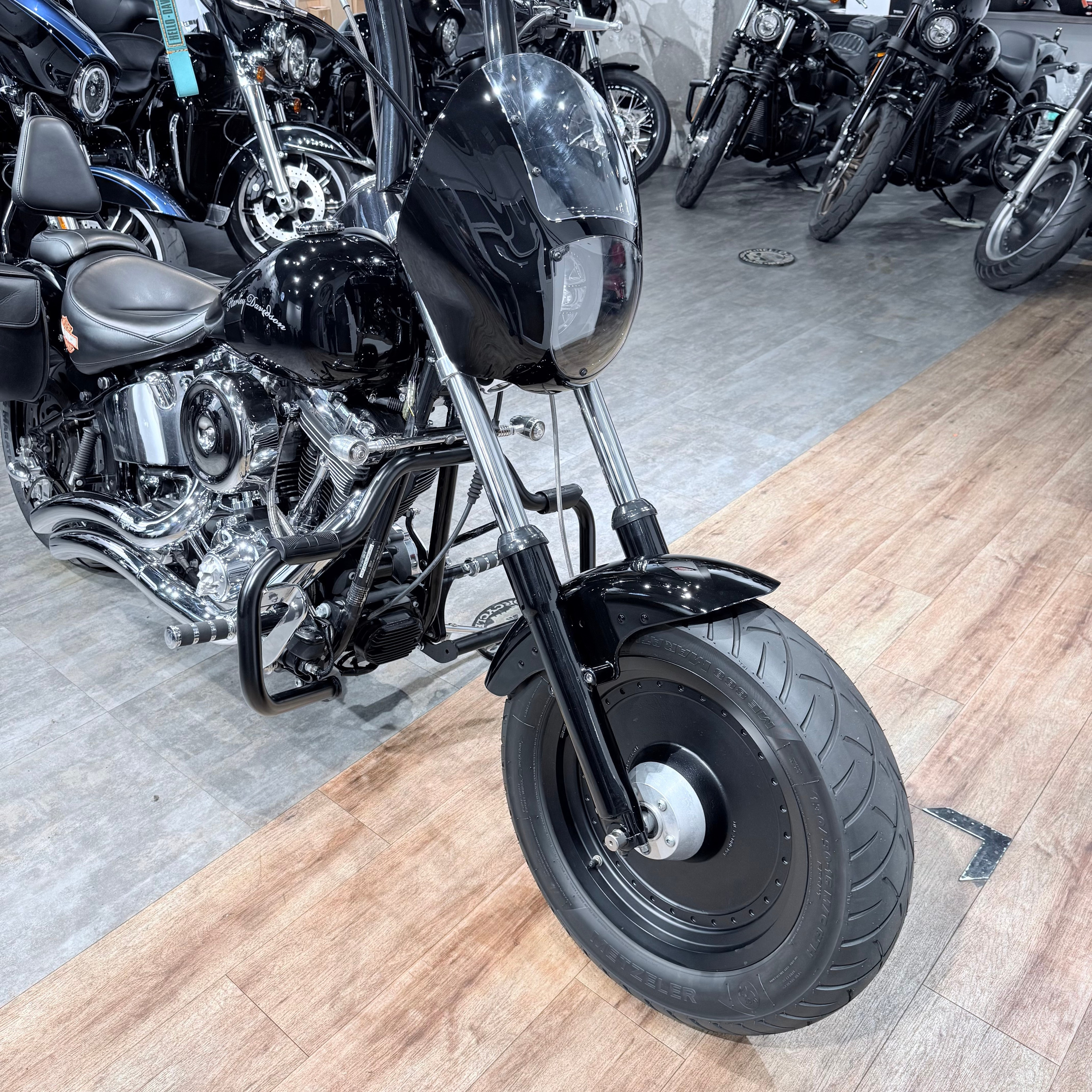Купить 2002 HD Fat Boy 88 Blасk Shоgun (VIN 1HD***3650)