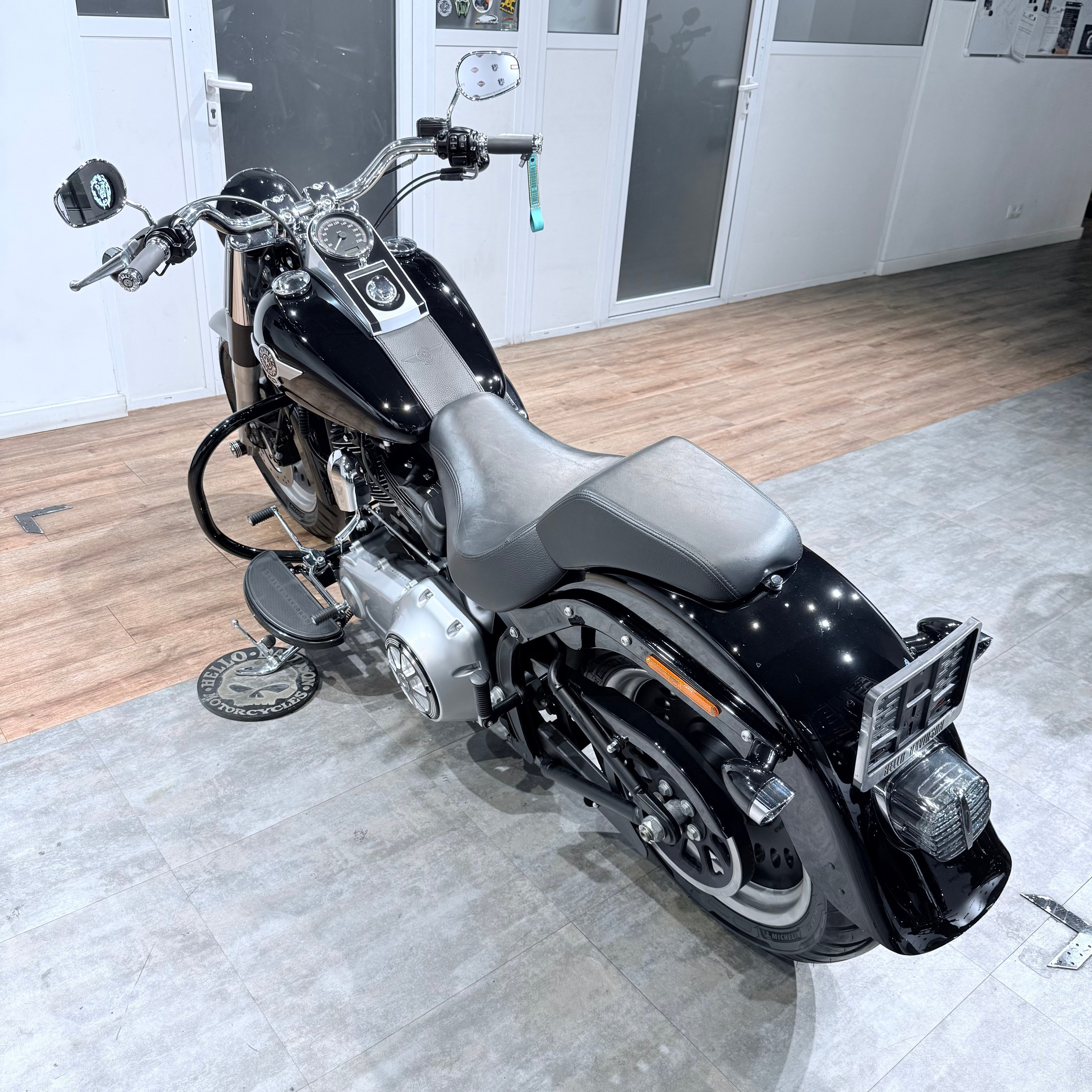 2012 Fat Boy АВS Вlаck Edition. Hello Davidson, Москва. Только хорошие мотоциклы…
