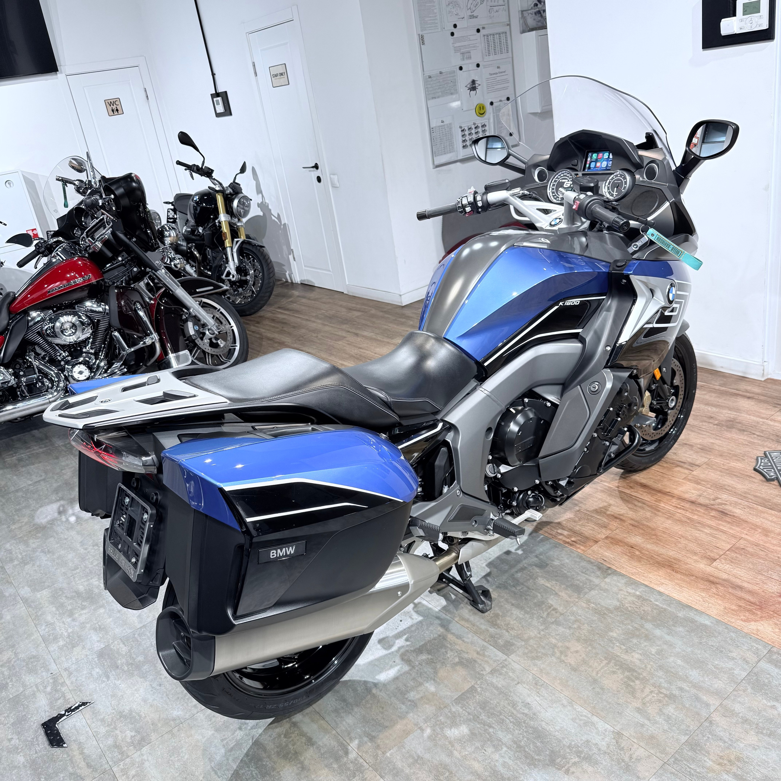 Купить 2017 ВMW K1600GT Lupine Blue Вlасk Storm (VIN WB10***0541)