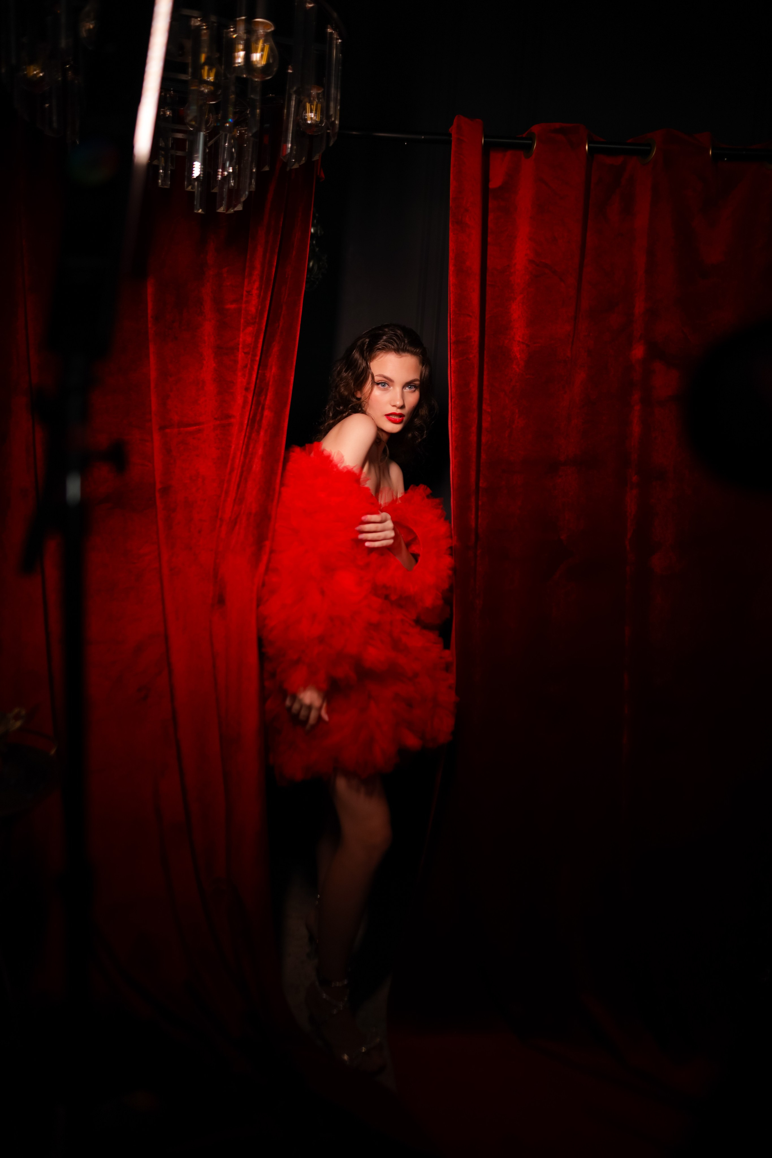Роскошная Кристина и красный бархат. Свадебный фотограф Беларусь Ольга Козыренко