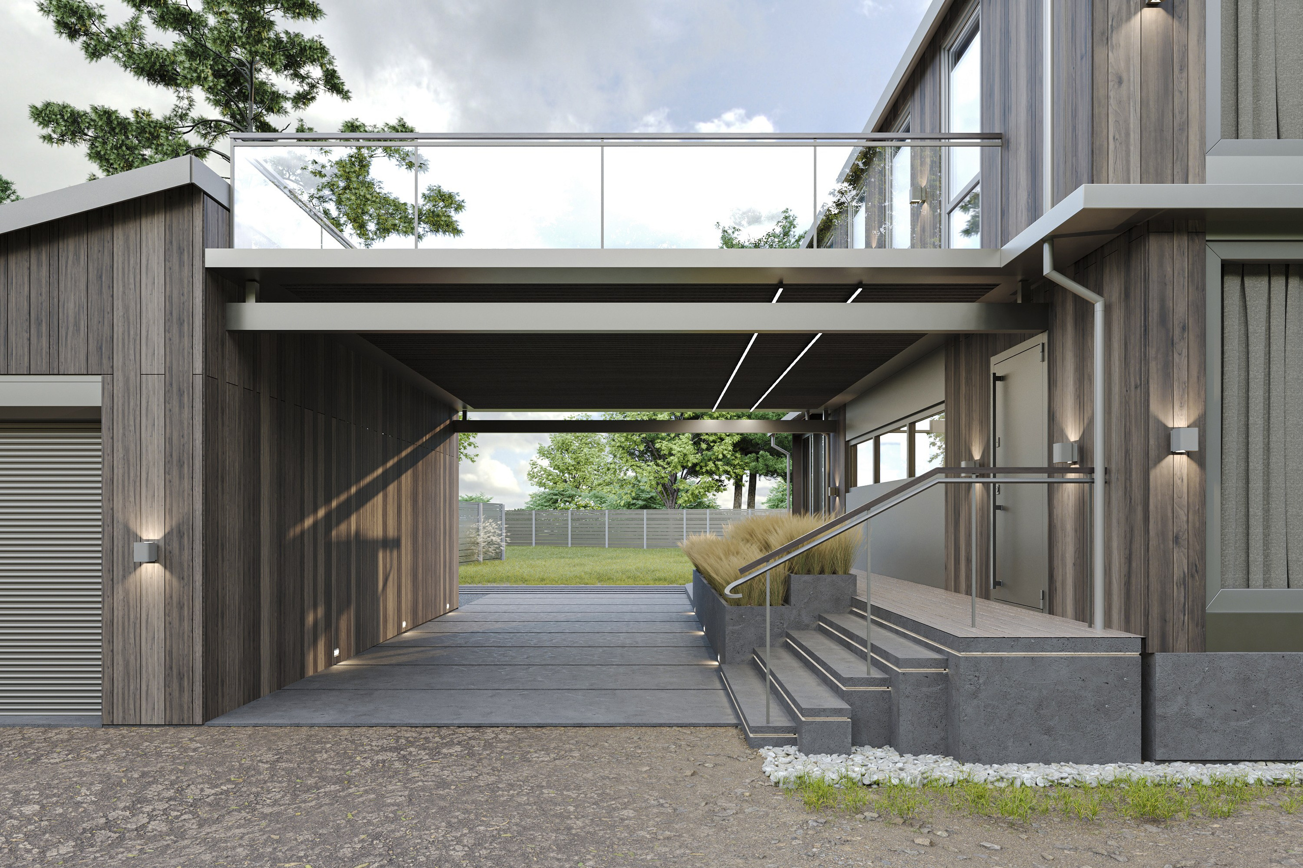 Реконструкция дачного дома из бруса. Дизайн интерьера и экстерьера в Санкт-Петербурге Яна Емельянова