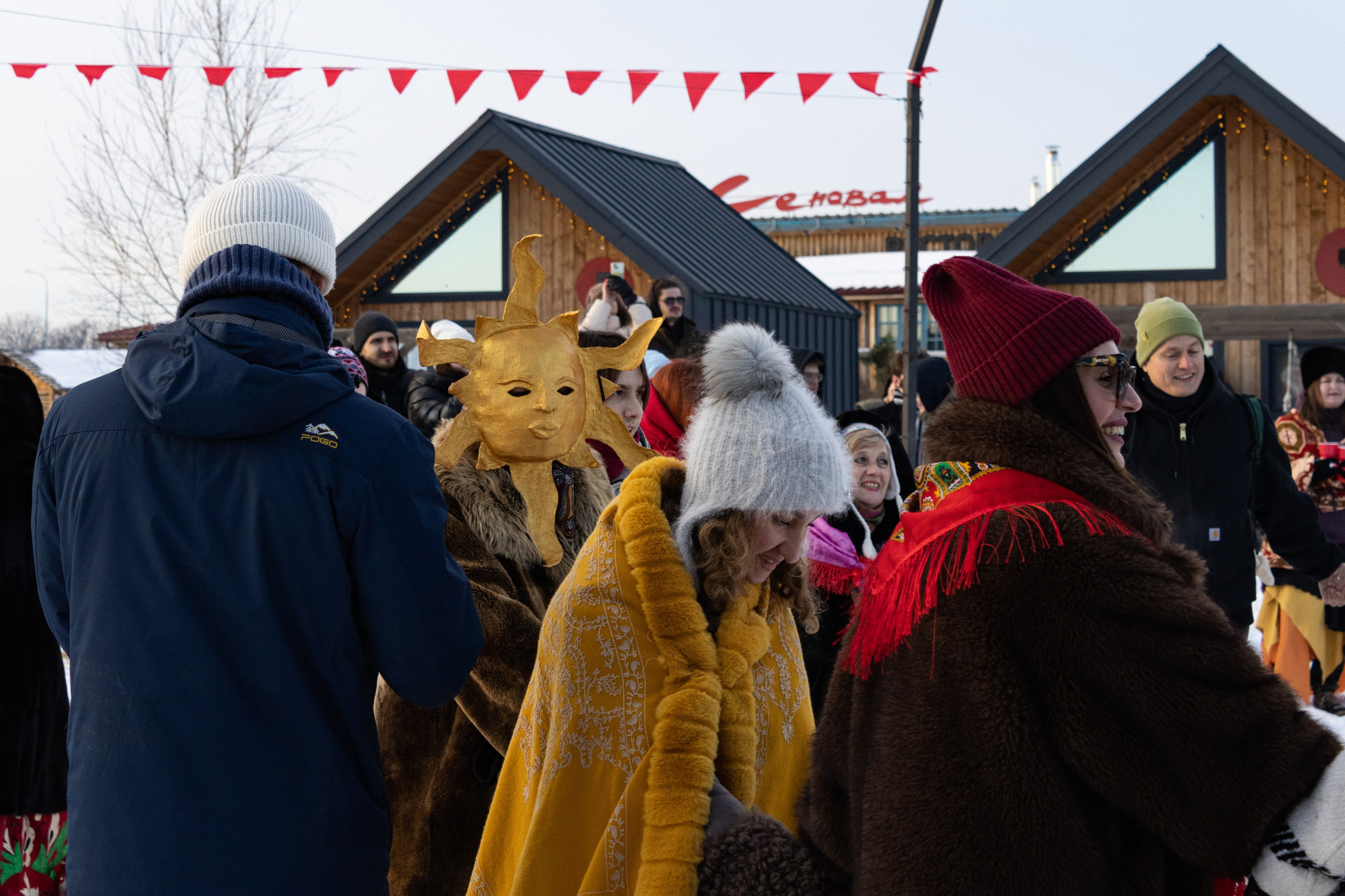 Масленица от «Жатвы» в Чертовицах, Воронеж. Фотограф Наталья Мершина
