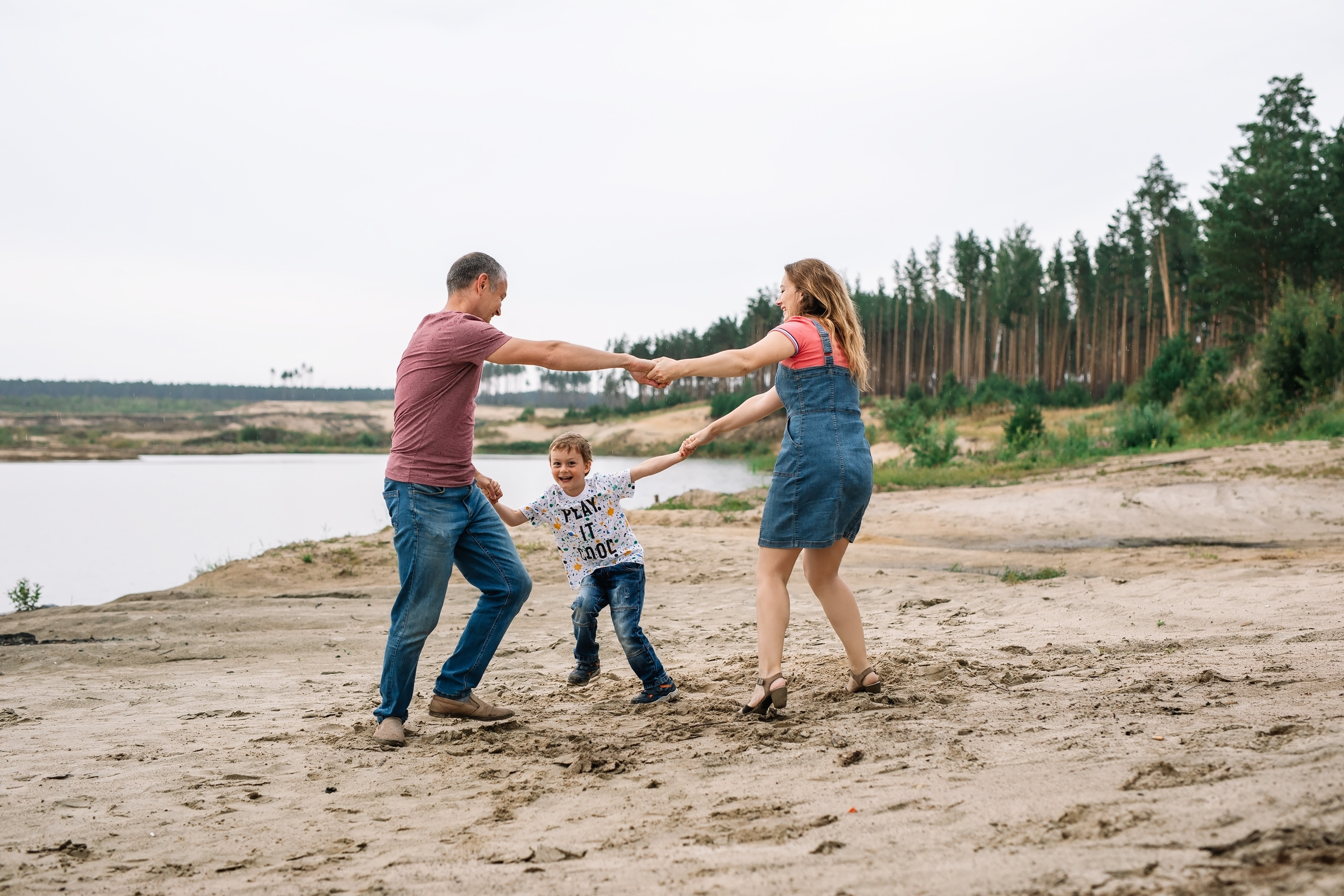 Рита, Дима, Даня. Свадебный фотограф в Томске Екатерина Дмитриева