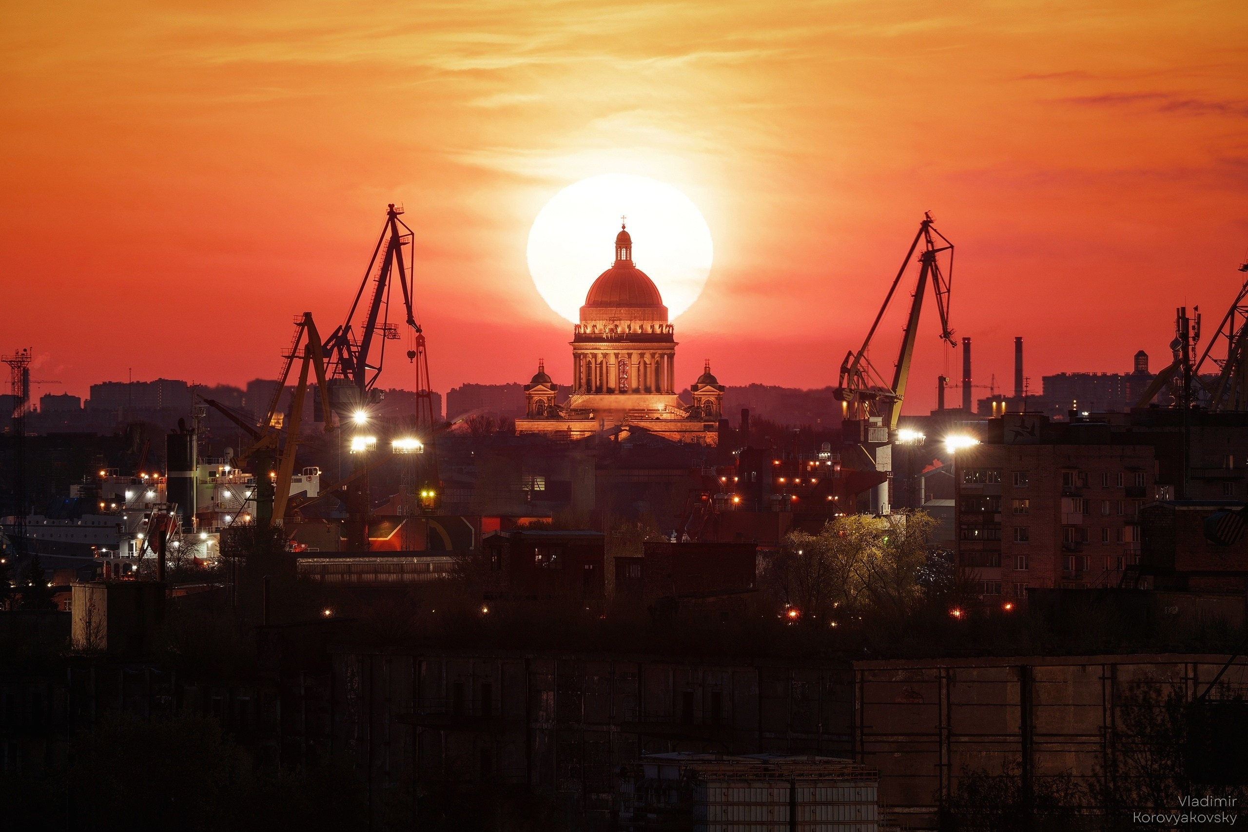 Городской пейзаж. Фотограф Владимир Коровяковский