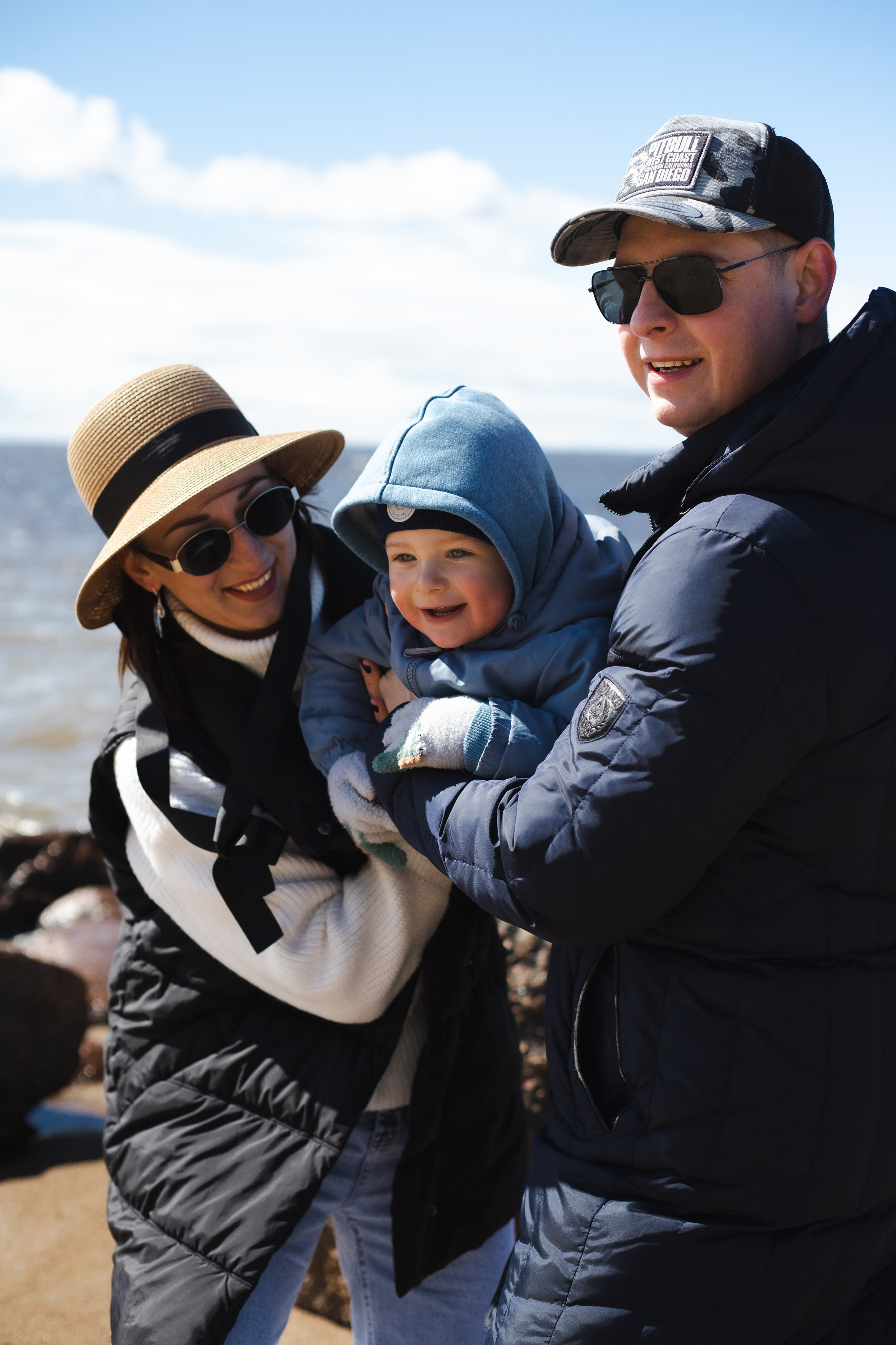 Прогулка на заливе с Таней и ее семьей. Портретный Фотограф в Санкт-Петербурге Кира Орехова