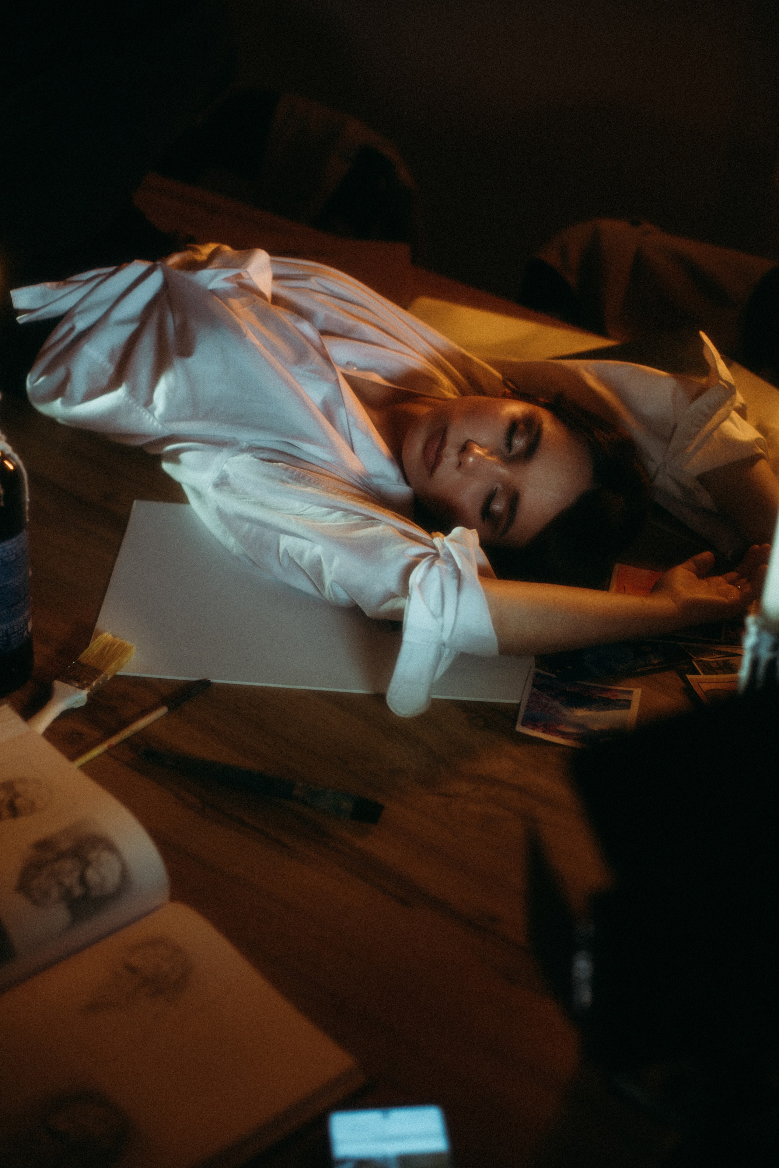 Фотосессия для художницы. Фотограф Виктория Меллез