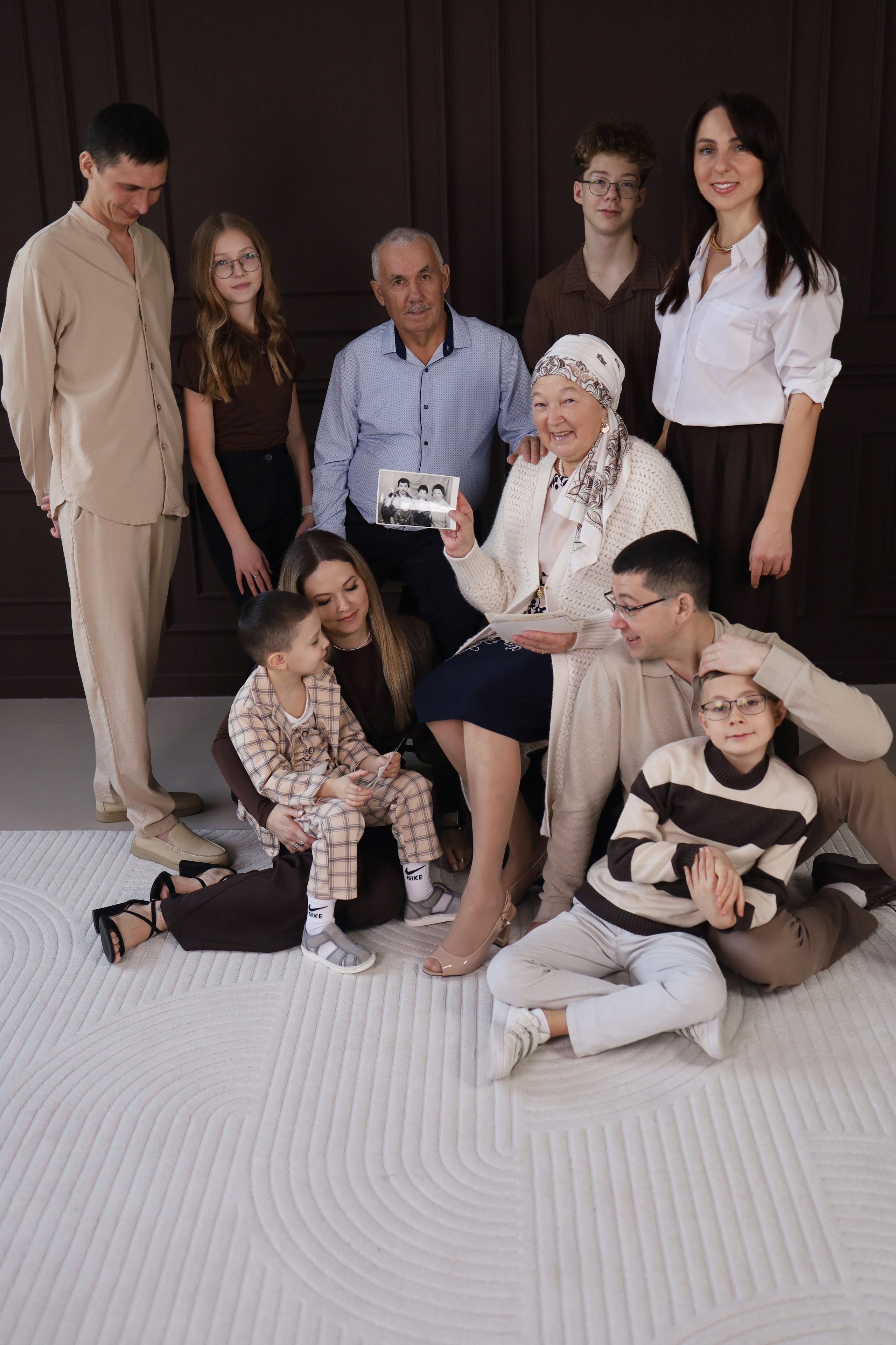 Большая семья Эльмиры. Семейный фотограф в Казани Римма Гатауллина