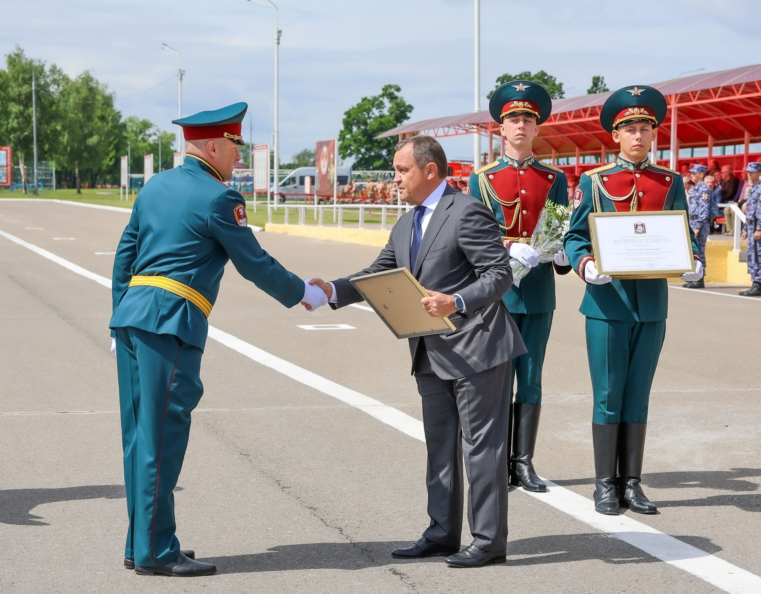 102 года дивизии Дзержинского в Балашихе — фоторепортаж с торжественных мероприятий