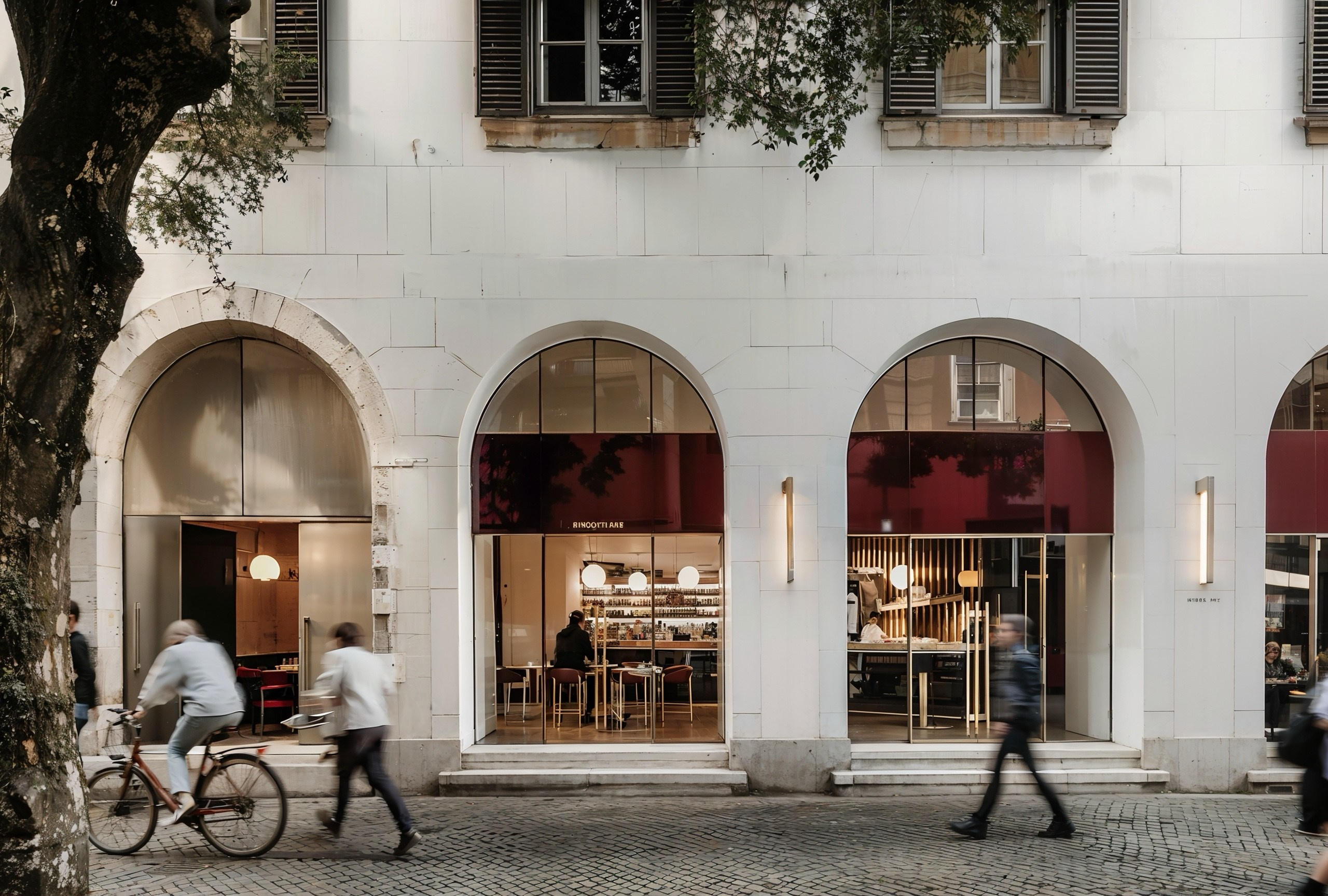 Restaurant Concept, Italy. Glukhova Elizaveta — AI Creator & 3D Visualizer for Interior, Fashion & Beauty Brands