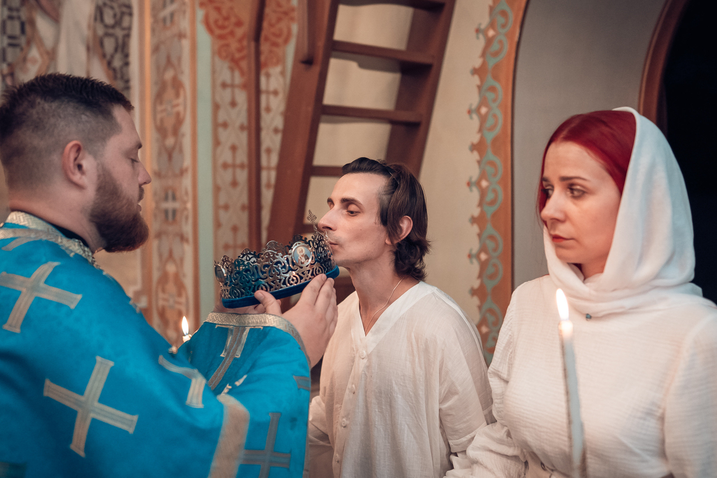 Венчание в храме ап. Андрея Первозванного г. Севастополь. Церковный фотограф Севастополь