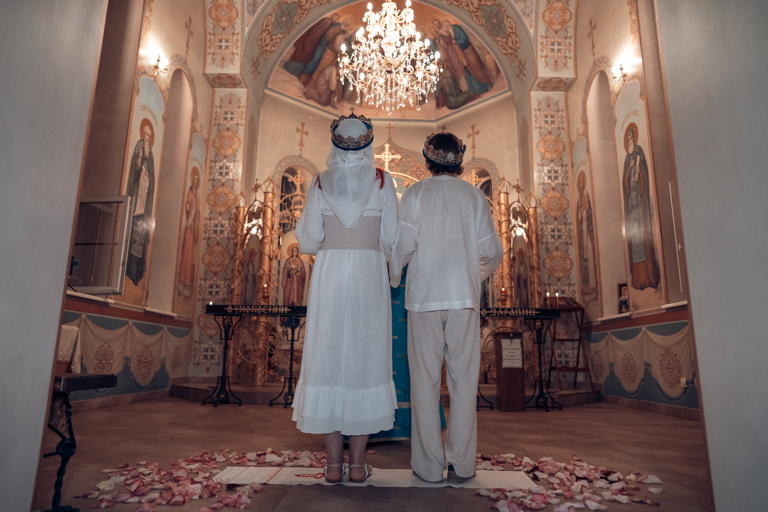 Венчание в храме ап. Андрея Первозванного г. Севастополь. Церковный фотограф Севастополь