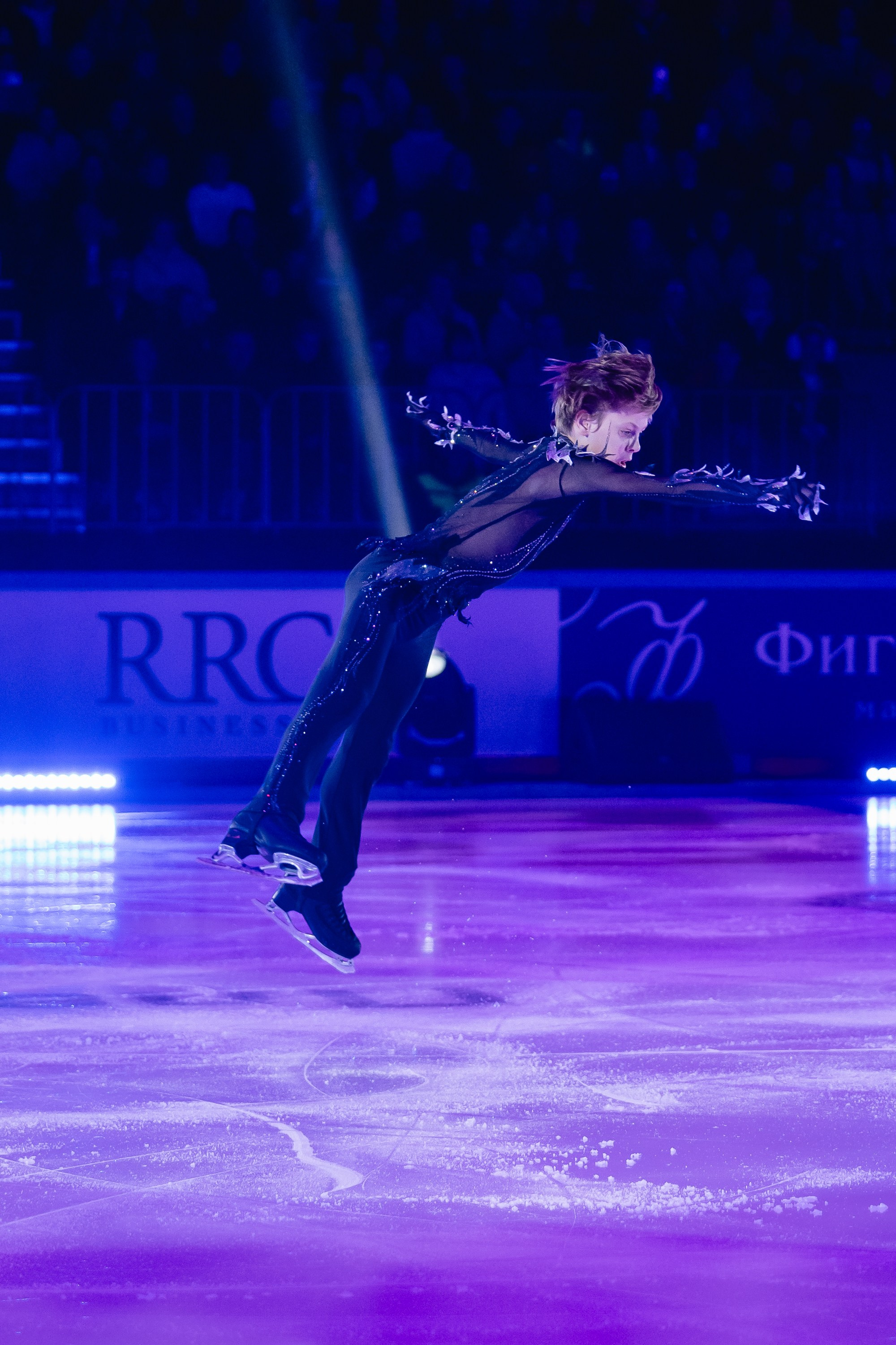 Шоу «Чемпионы на льду» в Новосибирске. Воробьева Ксения — Спортивный и танцевальный фотограф Новосибирск