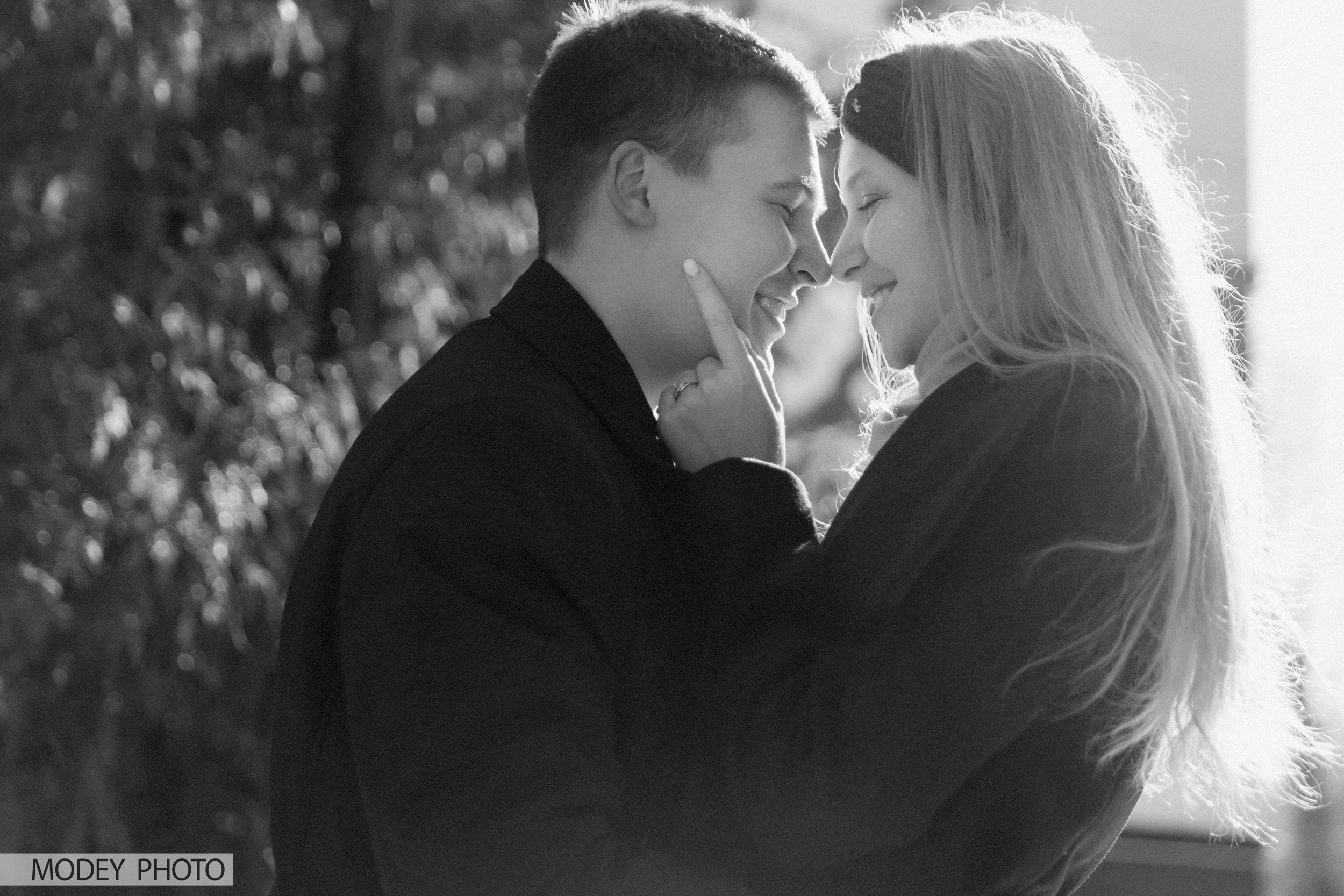 Прогулочная фотосессия Владимира и Кристины