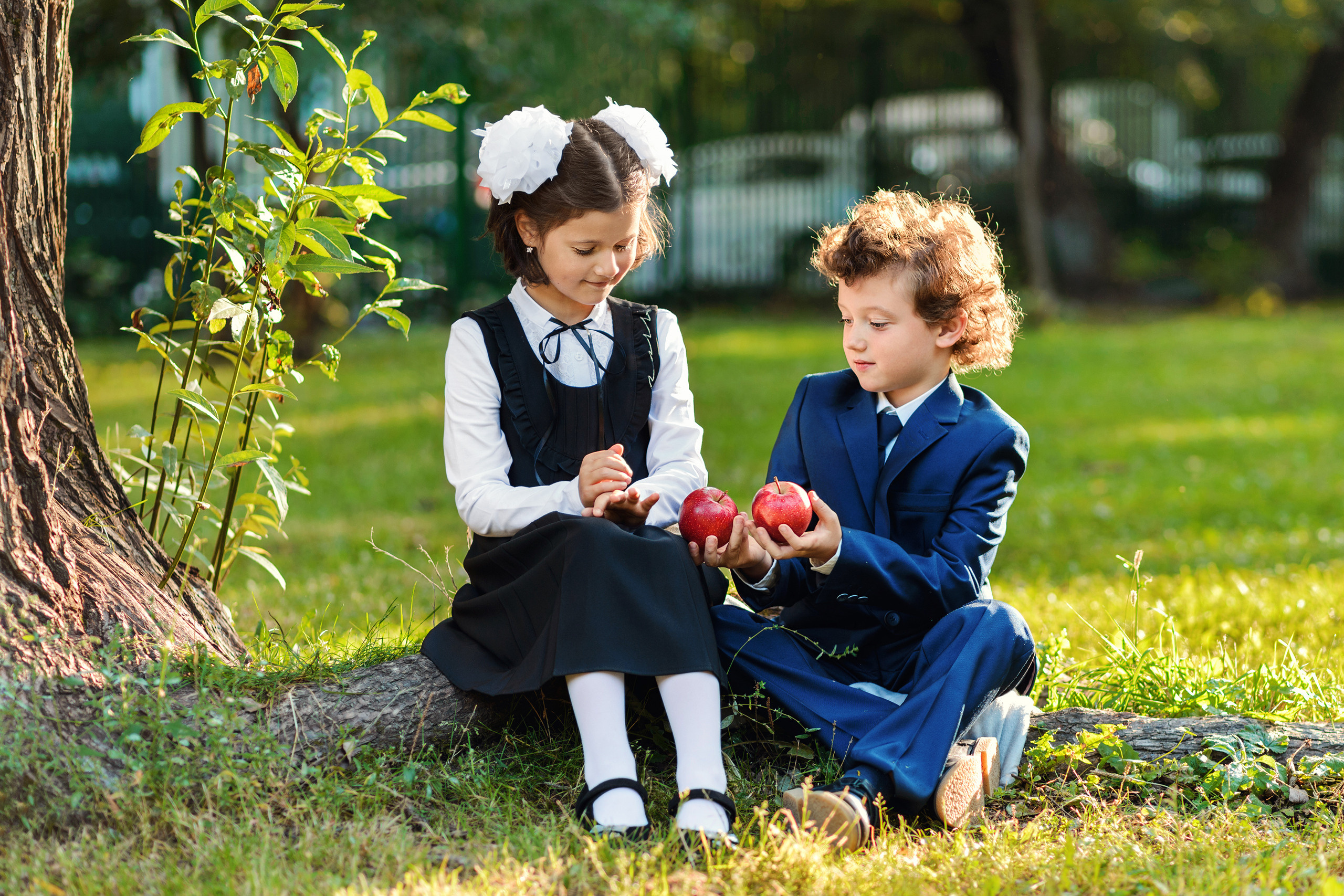 Фотопроект «Здравствуй, школа!» для школьников Ариетты и Артёма. Детский фотограф Ольга Шулина | Москва | Реутов