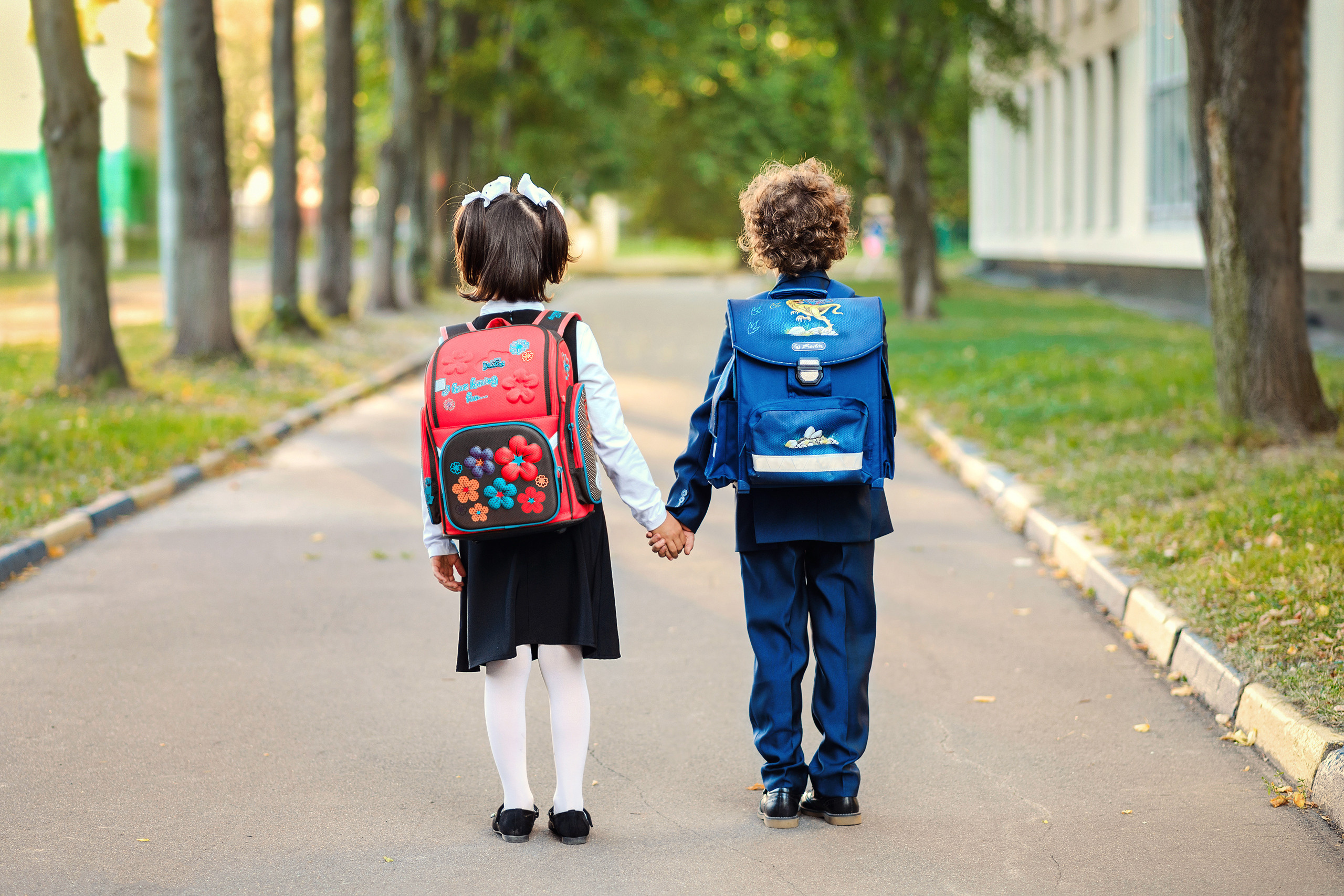 Фотопроект «Здравствуй, школа!» для школьников Ариетты и Артёма. Детский фотограф Ольга Шулина | Москва | Реутов