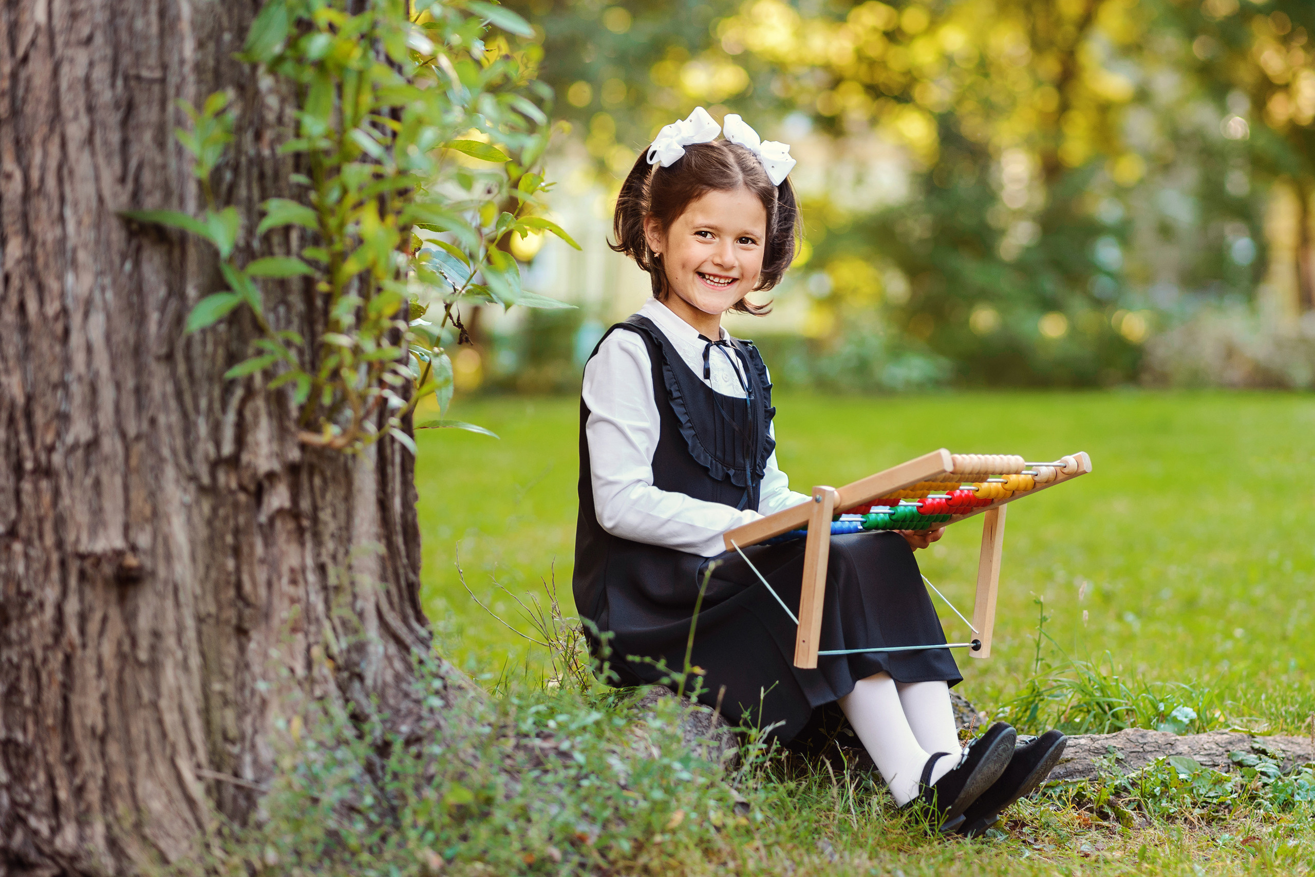 Фотопроект «Здравствуй, школа!» для школьников Ариетты и Артёма. Детский фотограф Ольга Шулина | Москва | Реутов
