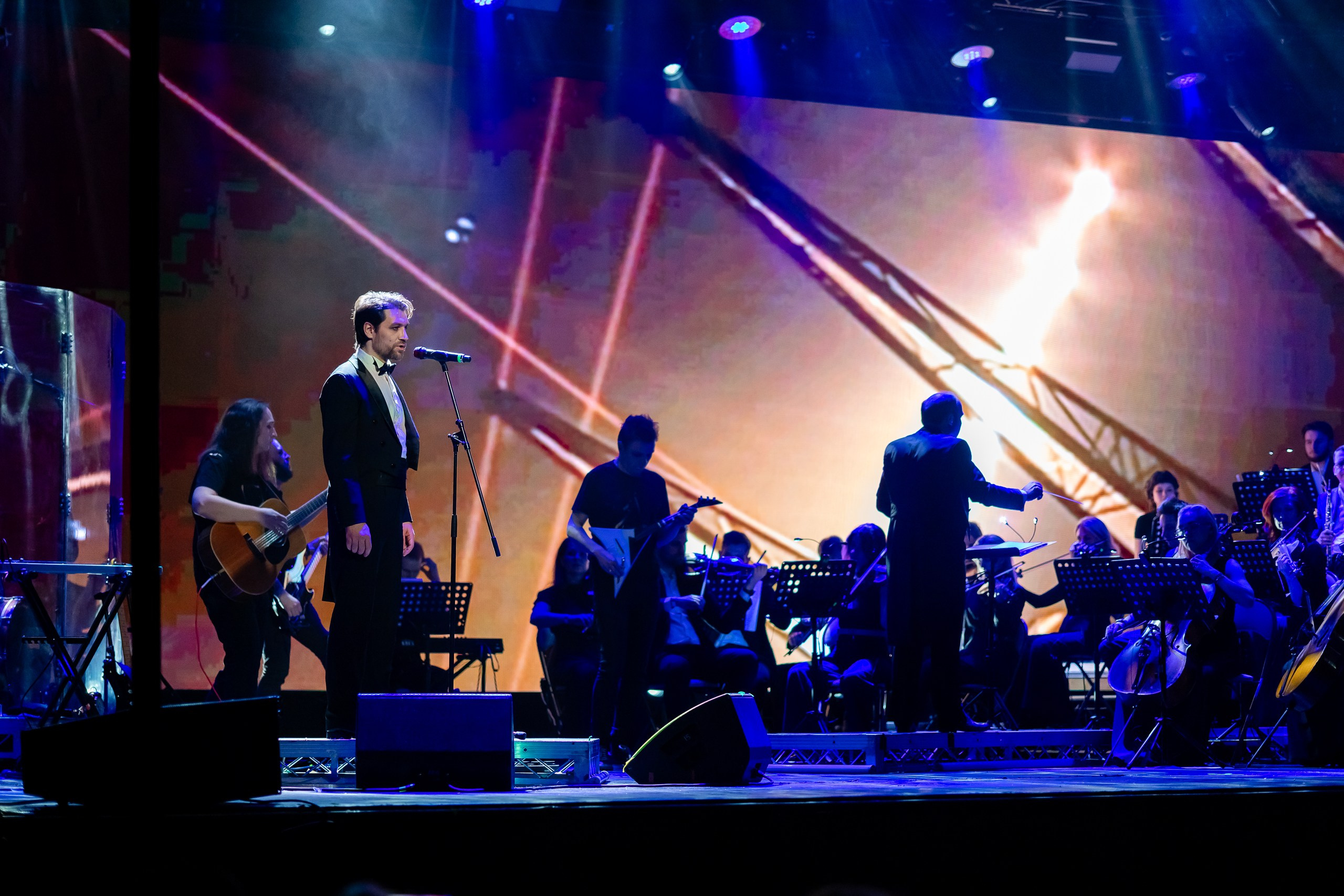 Репортаж с концерта «Симфоническое PINK FLOYD SHOW». Фотограф в Санкт-Петербурге — Сергей Петров