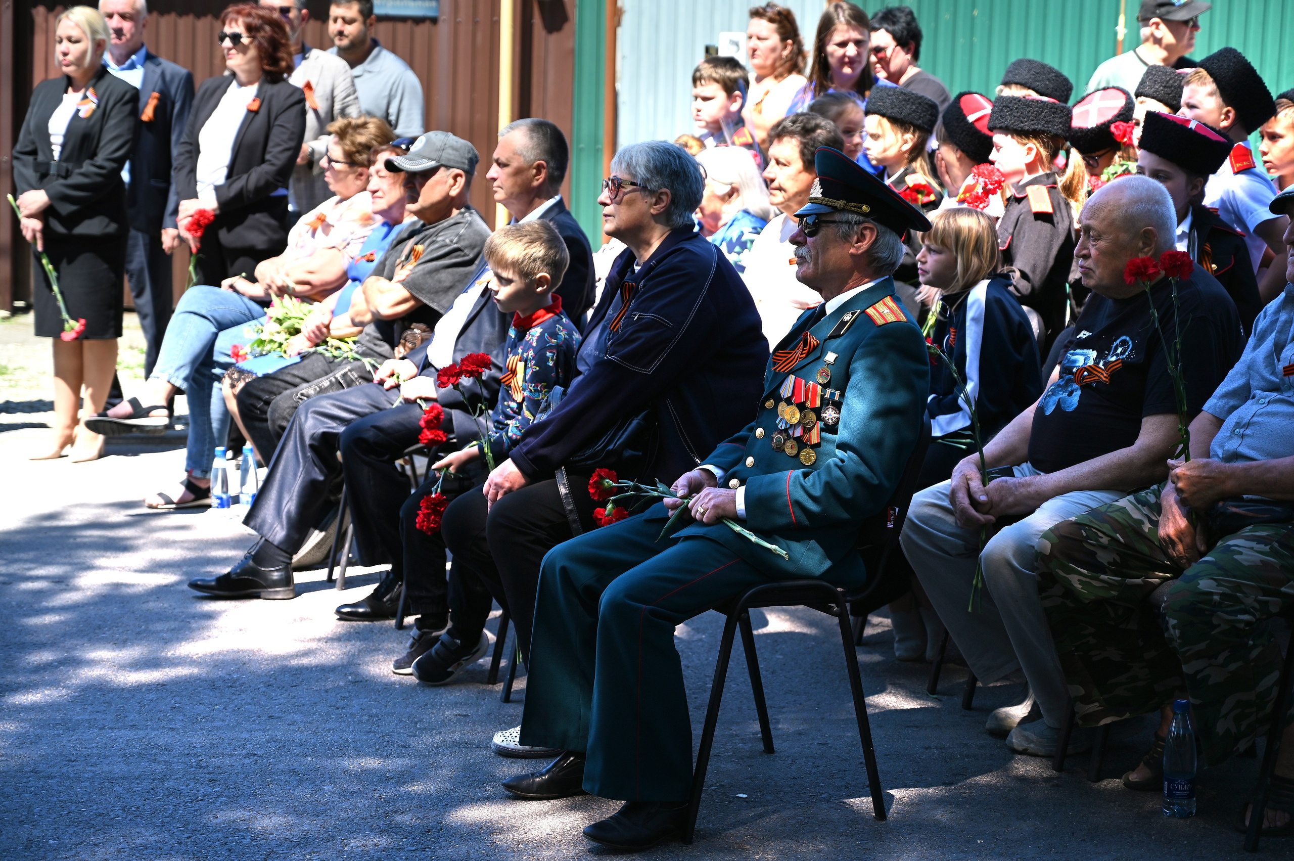 Митинг в с. Виноградное. Жизнь курорта Кабардинка в фотографиях