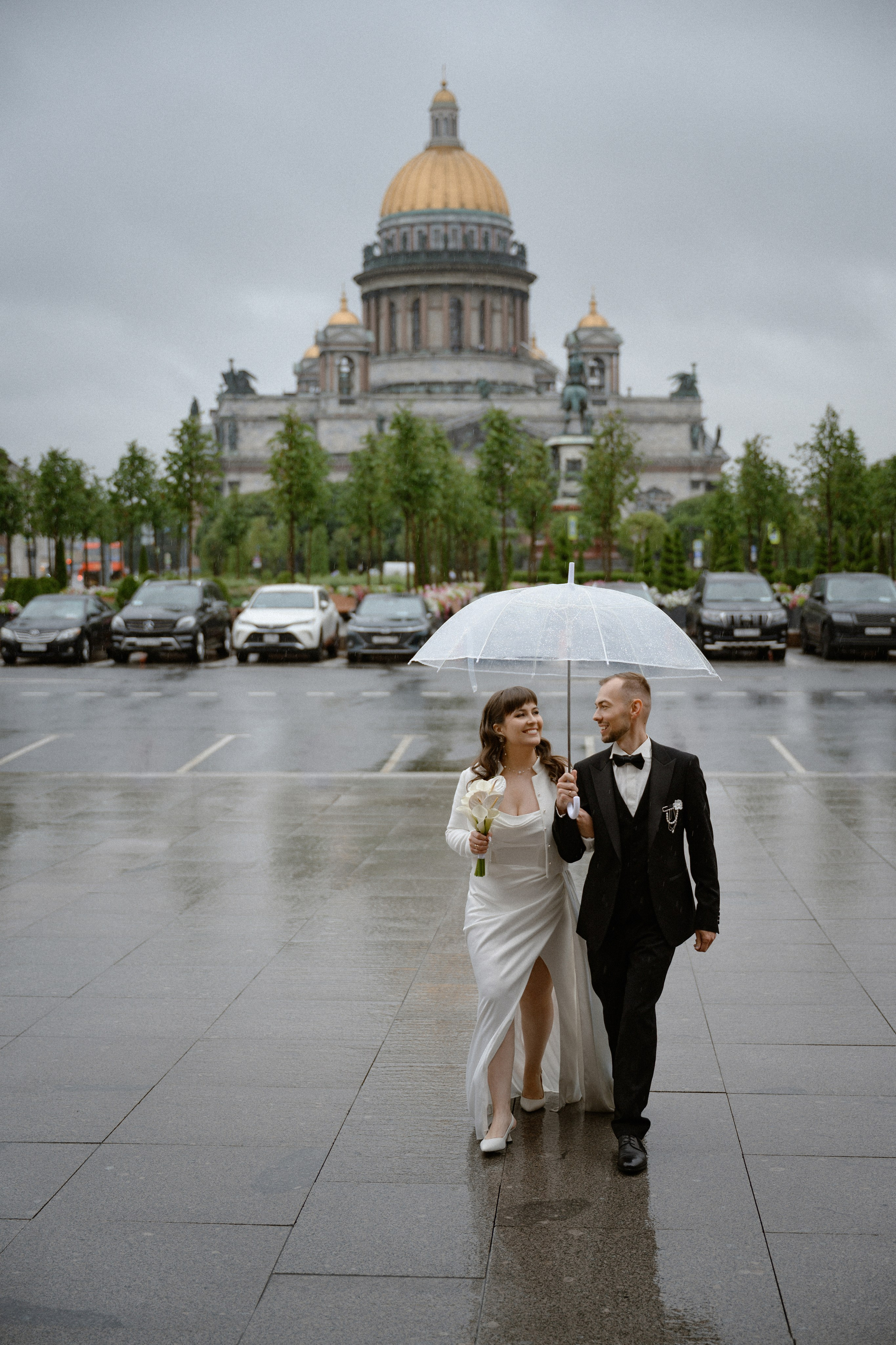 свадебная фотосессия у Исаакиевского собора