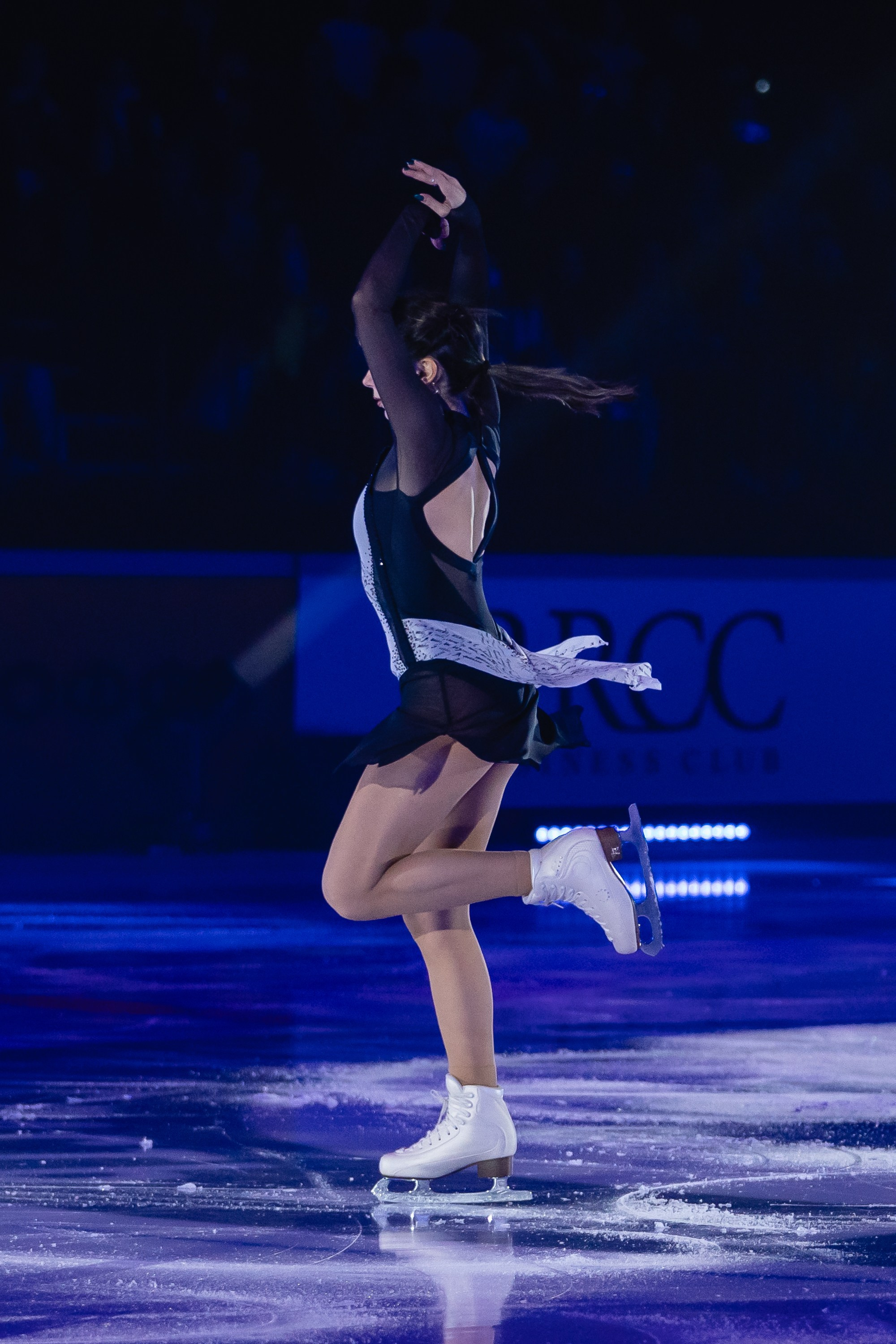 Шоу «Чемпионы на льду» в Новосибирске. Воробьева Ксения — Спортивный и танцевальный фотограф Новосибирск